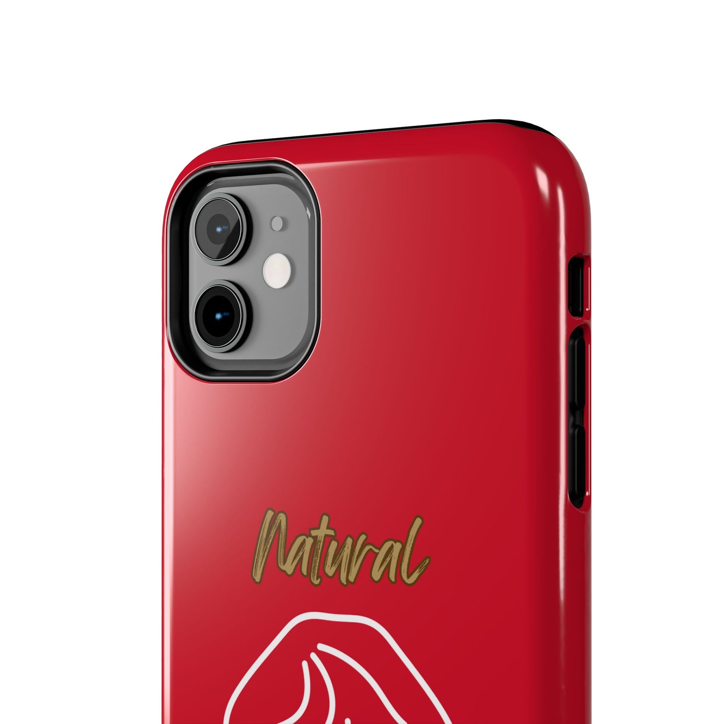 Natural Woman Modest (WL)Tough Phone Cases DARK RED