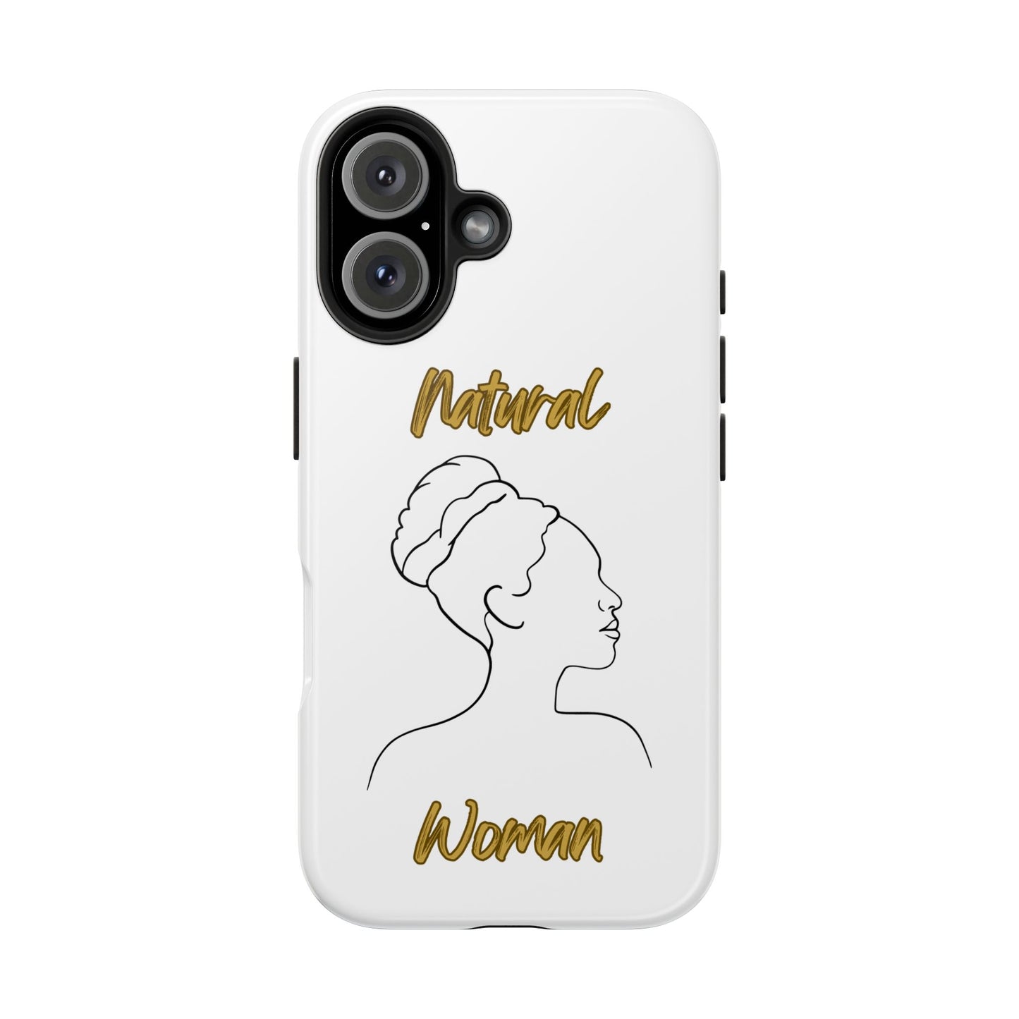Natural Woman Mixed (BL)Tough Phone Cases WHITE