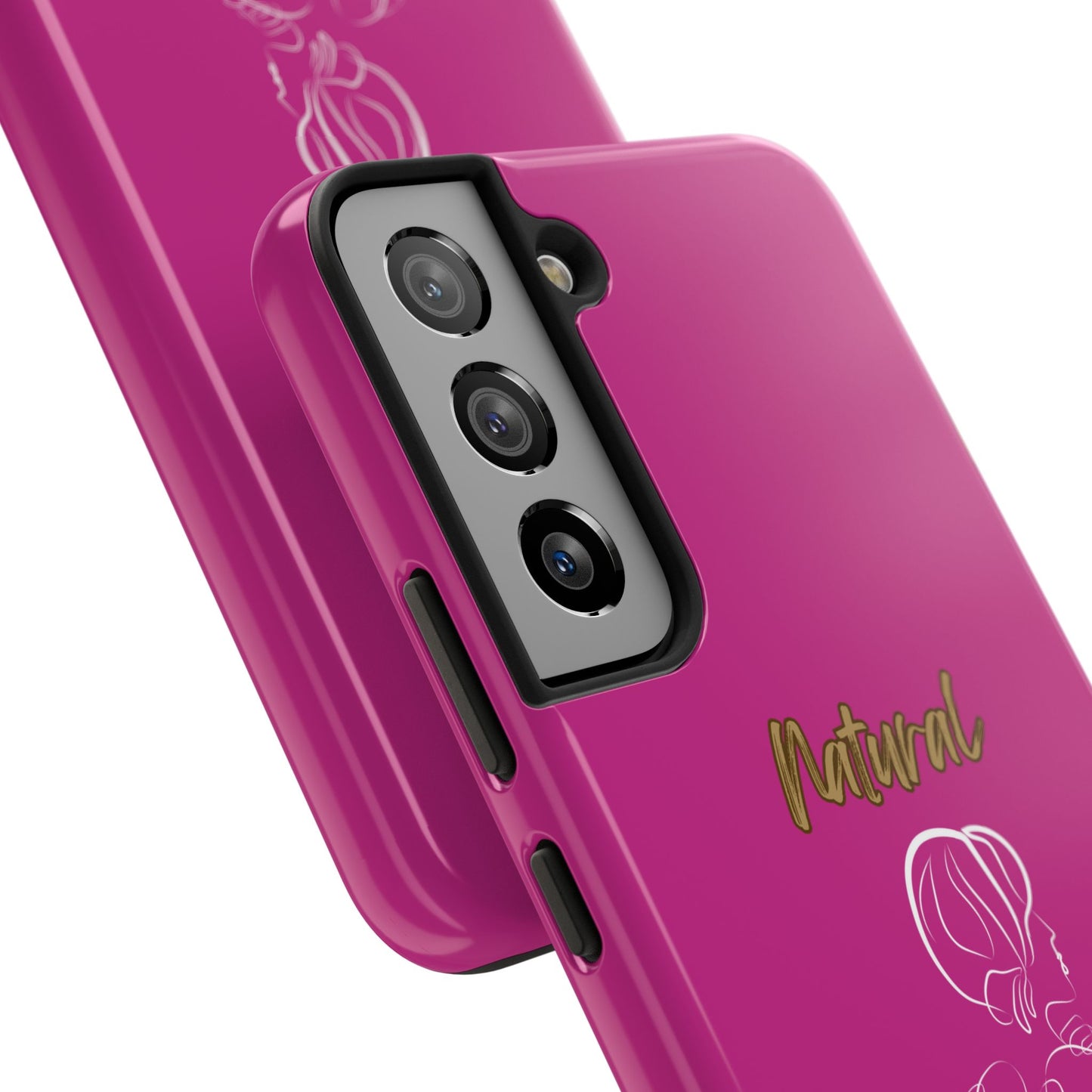 Natural Woman Back (WL)Tough Phone Cases PINK