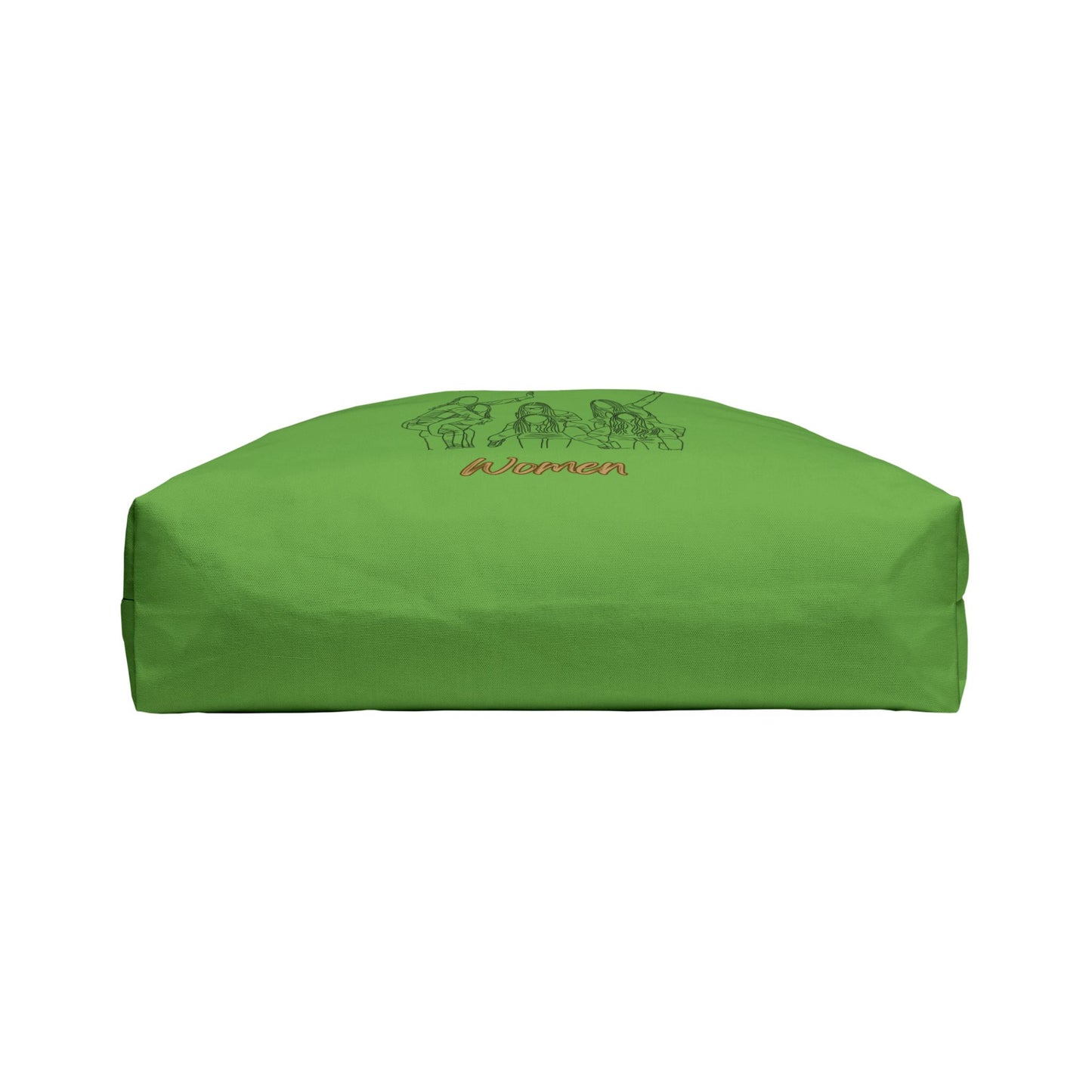 Natural Women Piggy Back (BL) Weekender Tote Bag GREEN