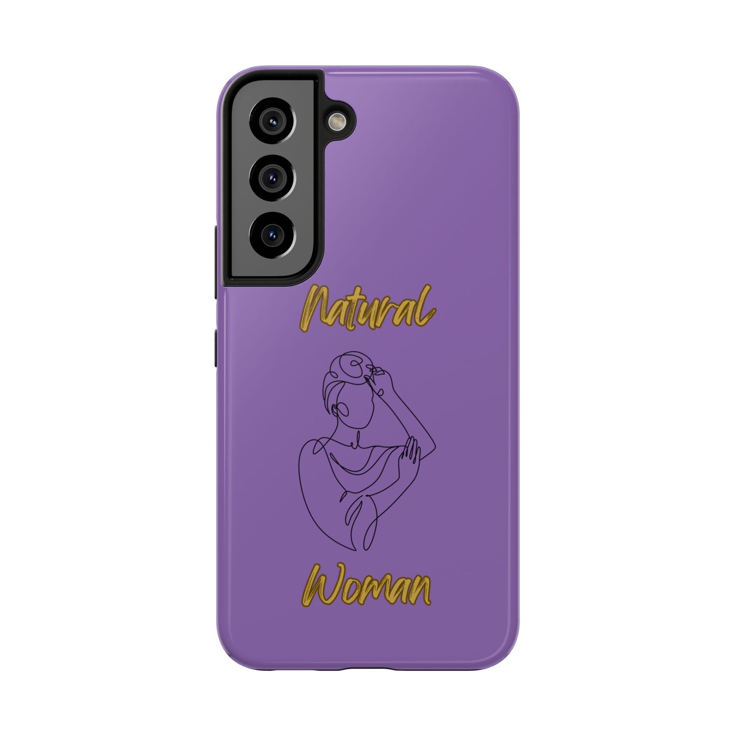 Natural Woman Style (BL)Tough Phone Cases LIGHT PURPLE