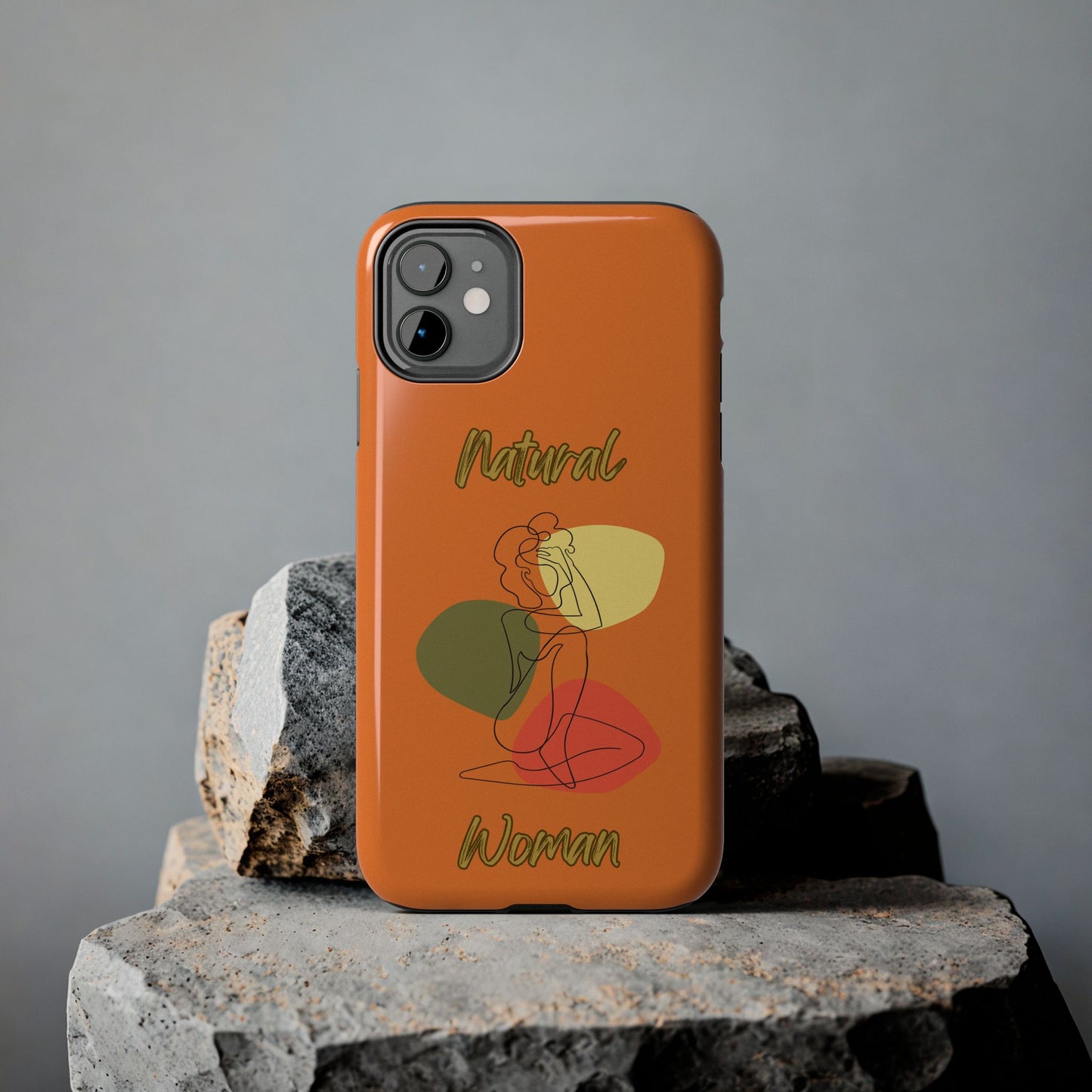 Natural Woman Colorful Pose (BL)Tough Phone Cases CRUSTA