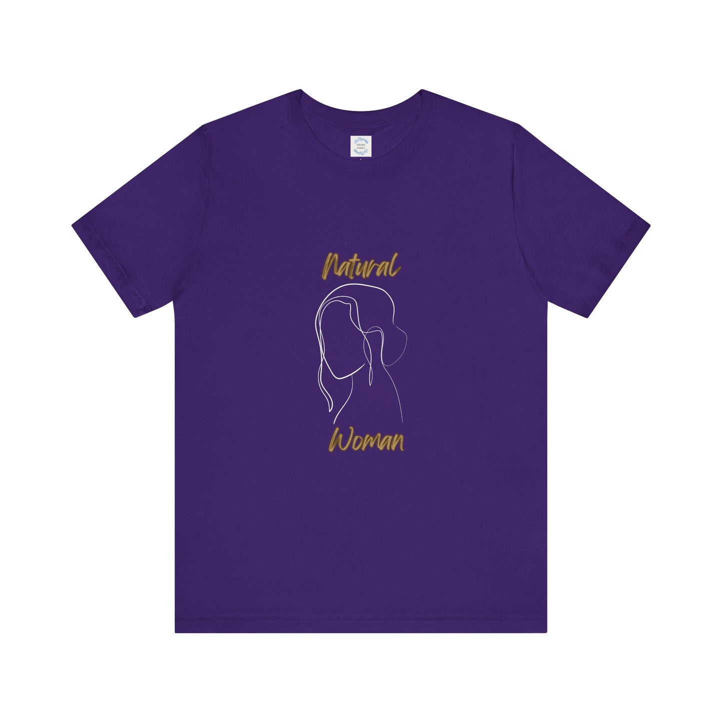 Natural Woman Hanging Hair (WL) Short Sleeve T-Shirt