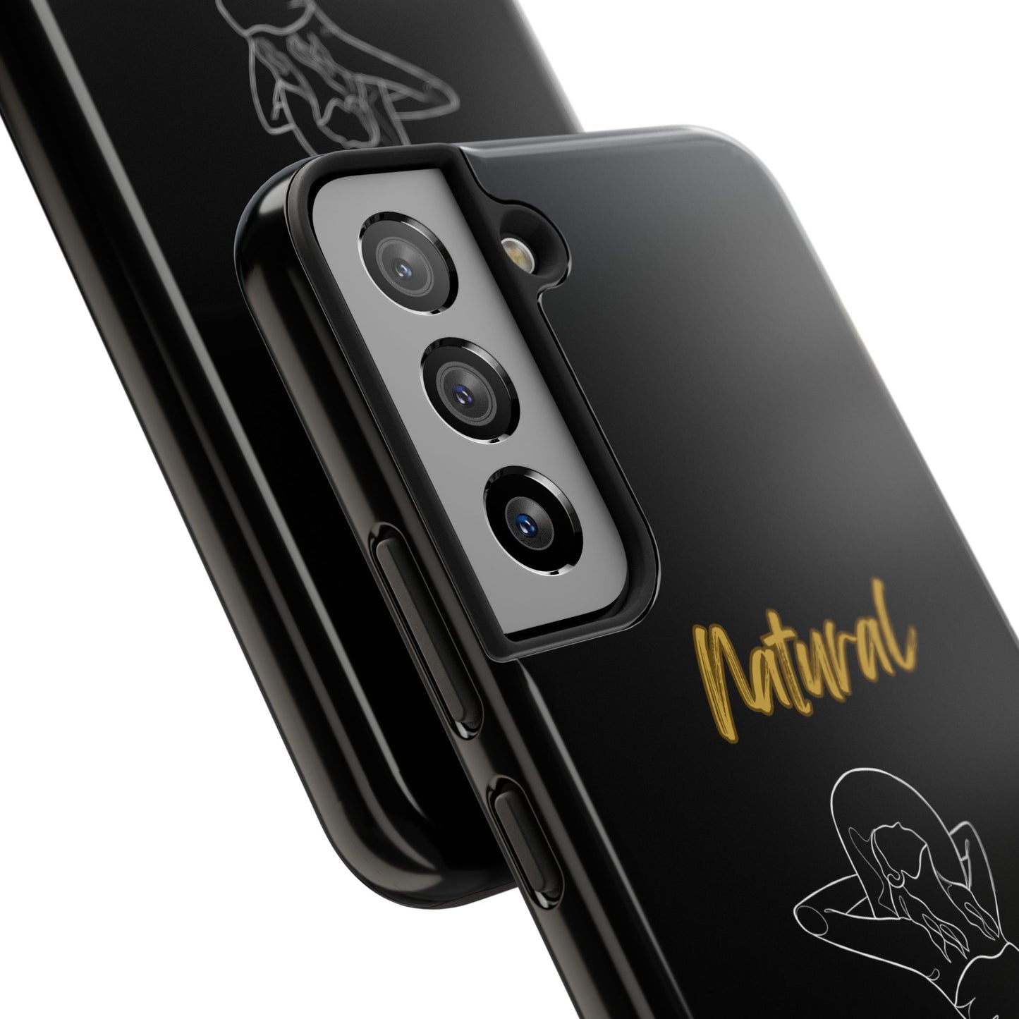 Natural Woman Sun Fun (WL)Tough Phone Cases BLACK