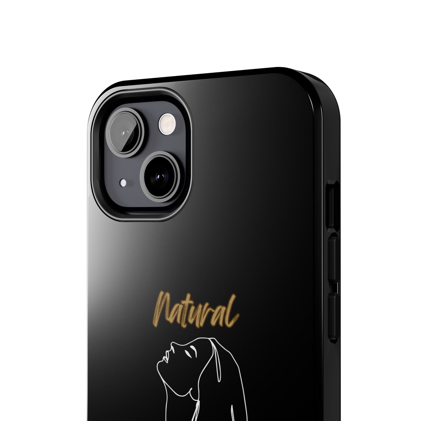 Natural Woman Appreciation (WL)Tough Phone Cases BLACK