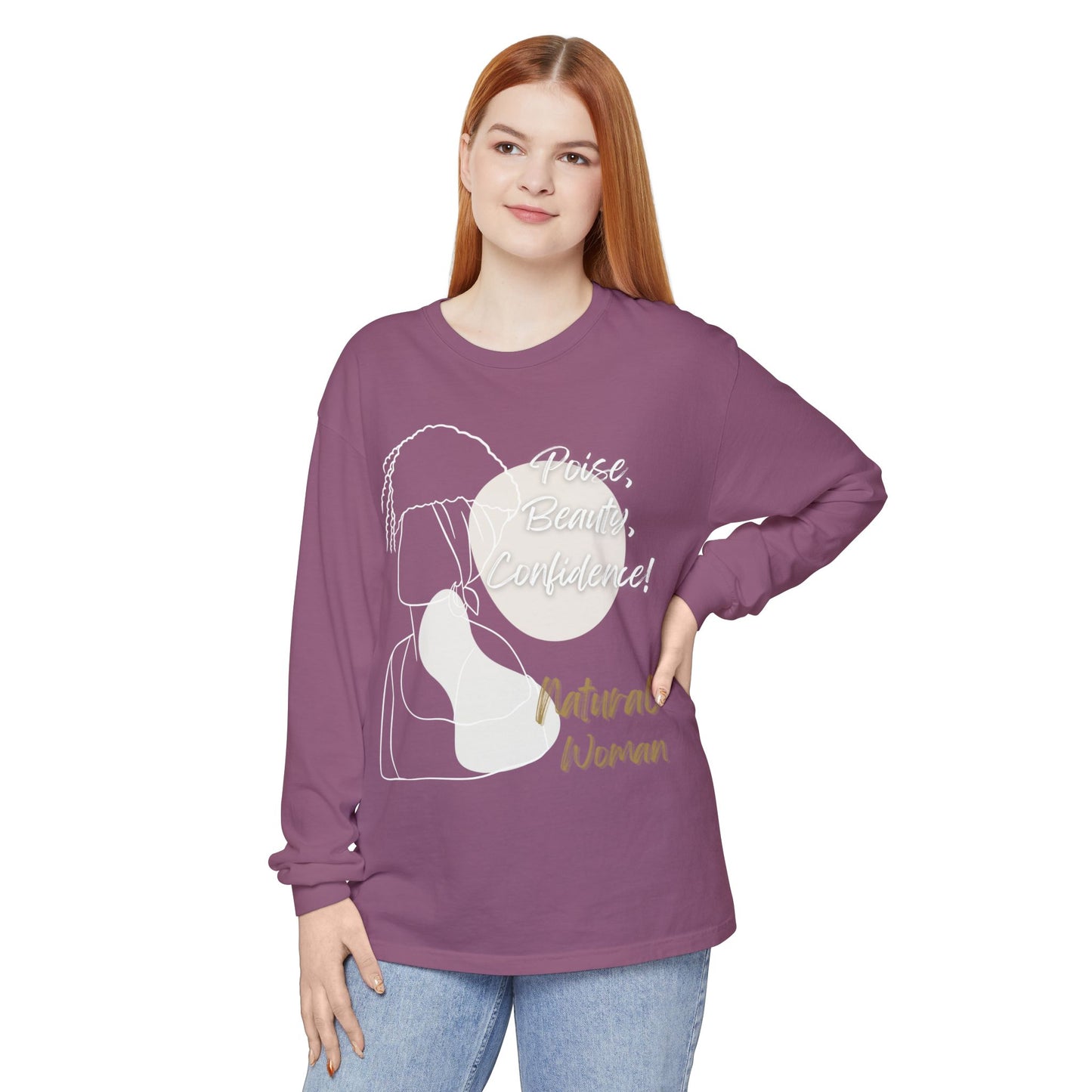 Natural Woman Puff (WL) Long Sleeve T-Shirt