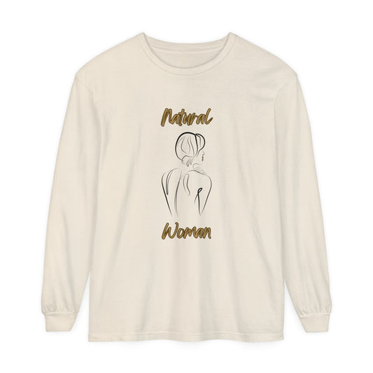 Natural Woman Back (BL) Long Sleeve T-Shirt