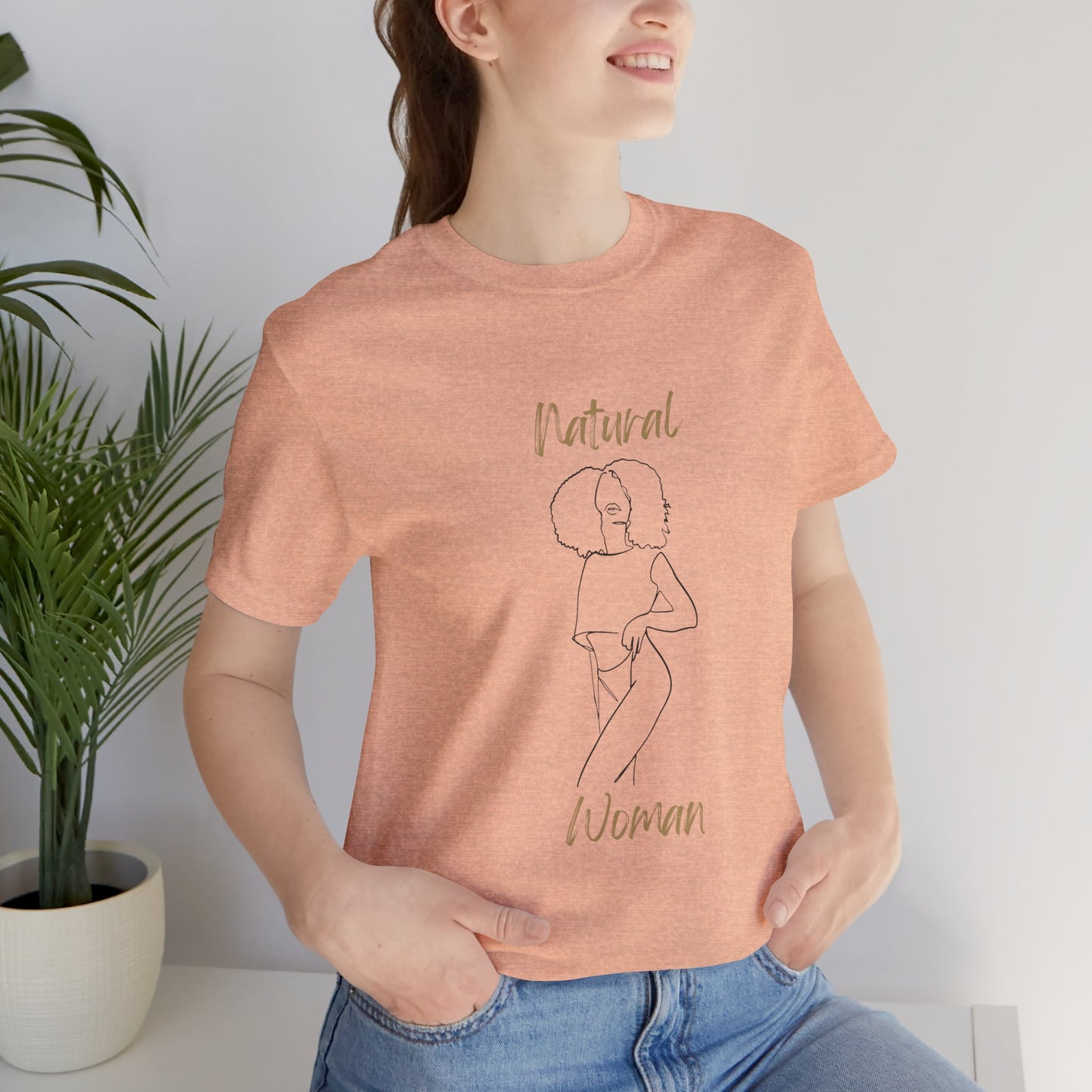 Natural Woman Pose (BL) Short Sleeve T-Shirt