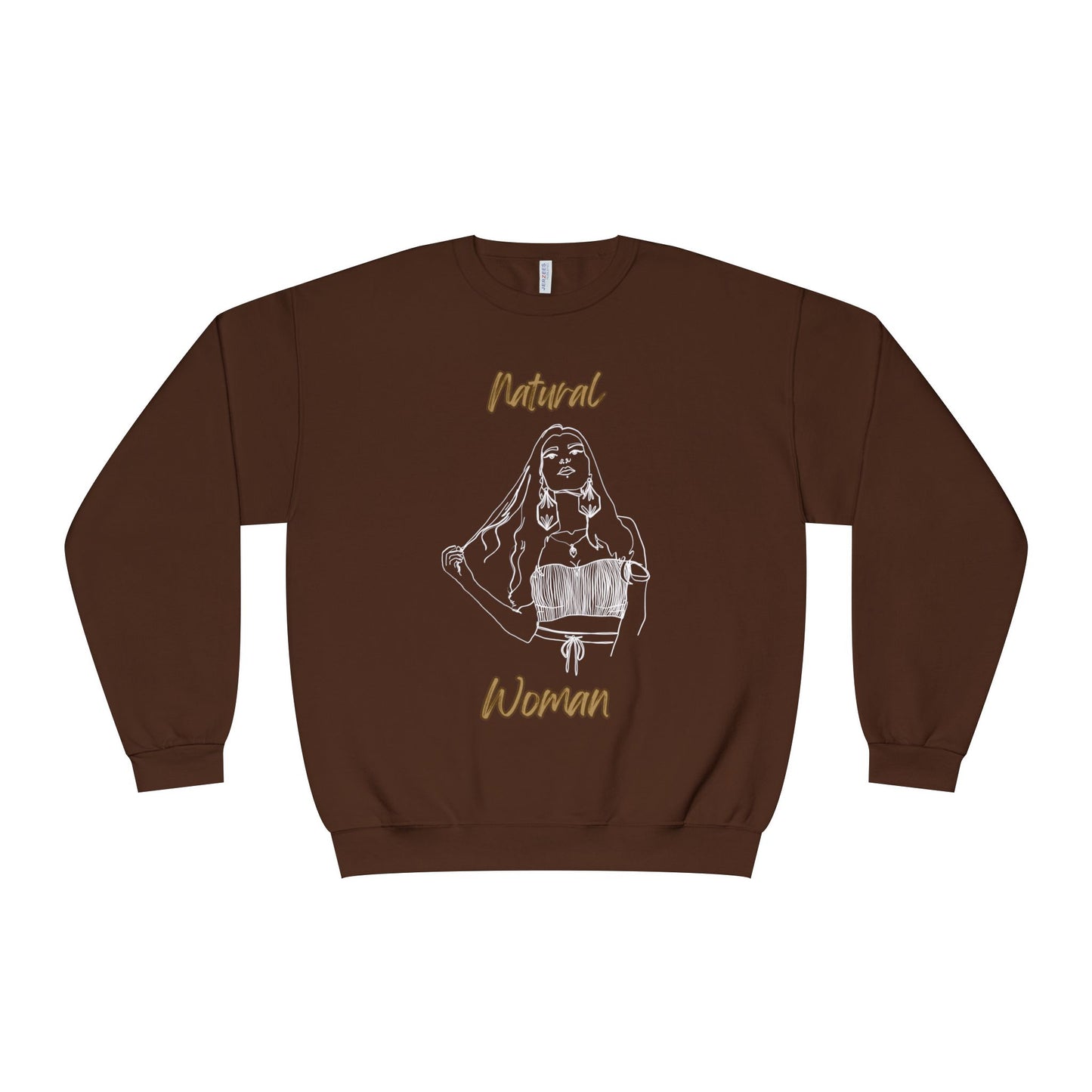 Natural Woman Thinking (WL) Crewneck Sweatshirt