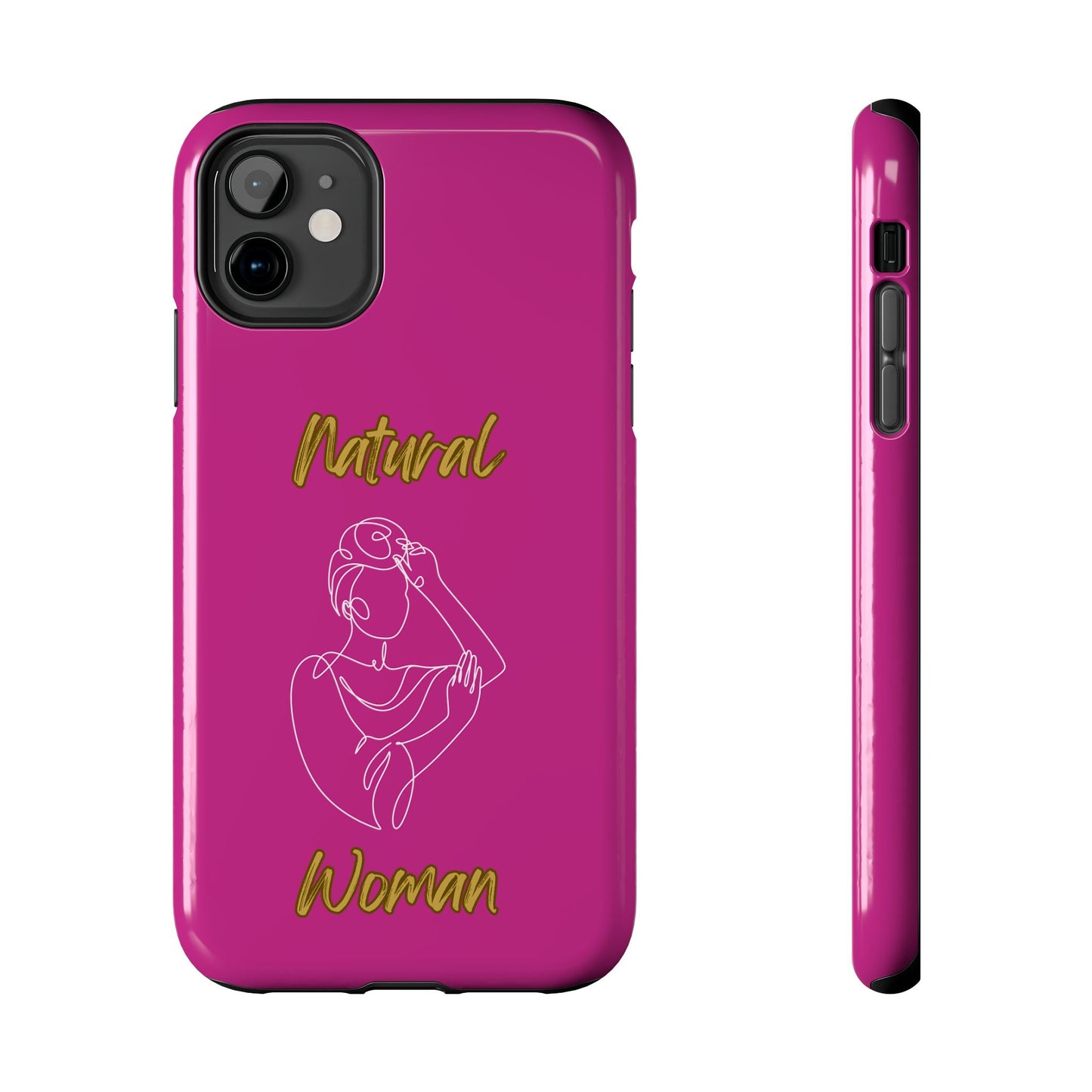 Natural Woman Style (WL)Tough Phone Cases PINK