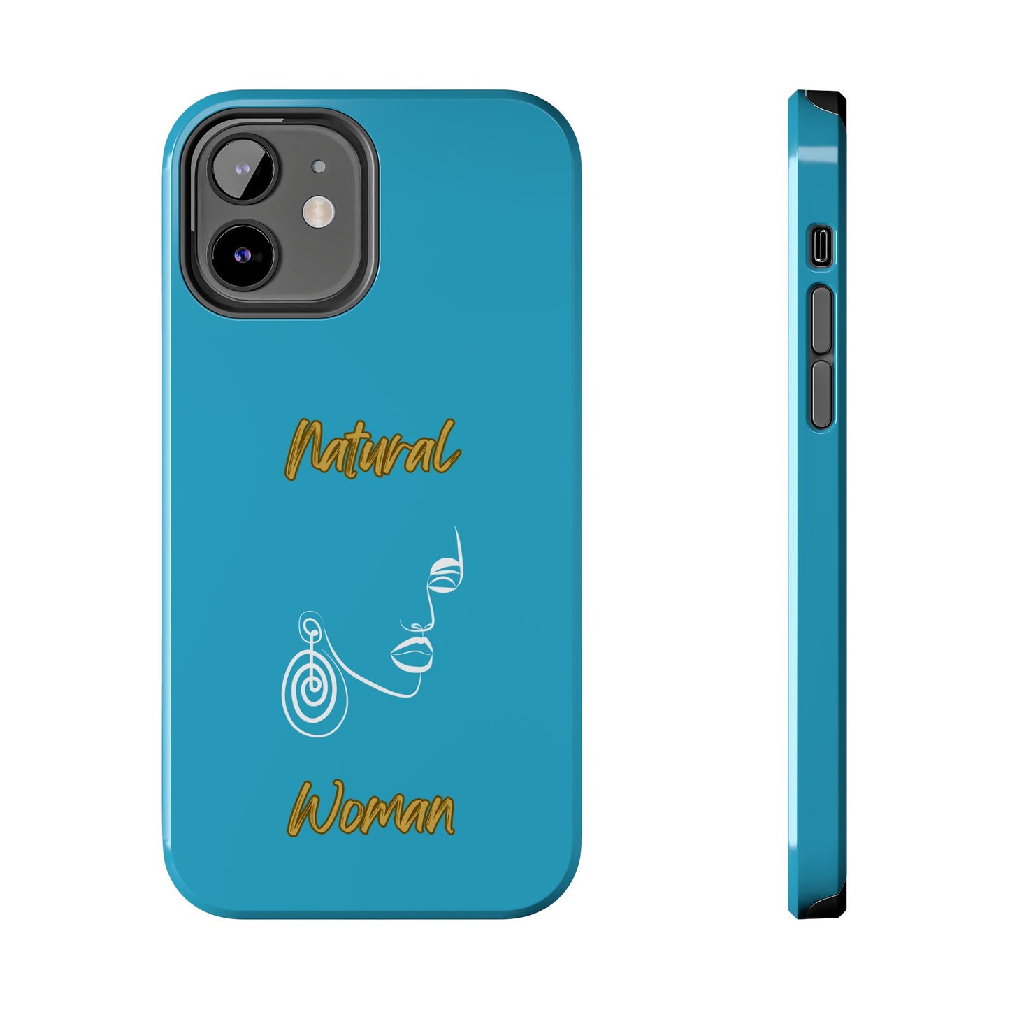 Natural Woman Music In My Soul (WL)Tough Phone Cases TURQUOISE