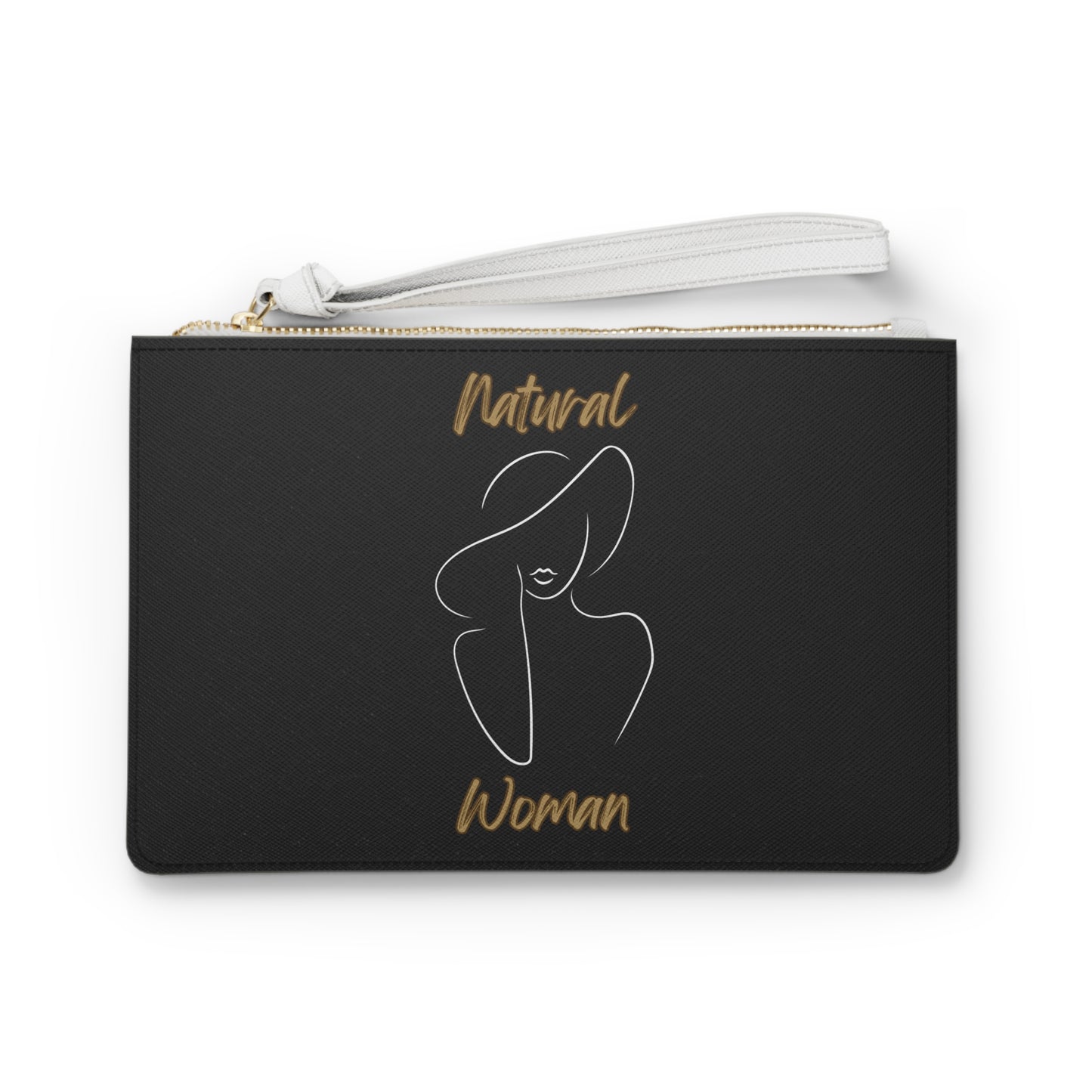 Natural Woman Sun Hat (WL) Clutch Bag BLACK