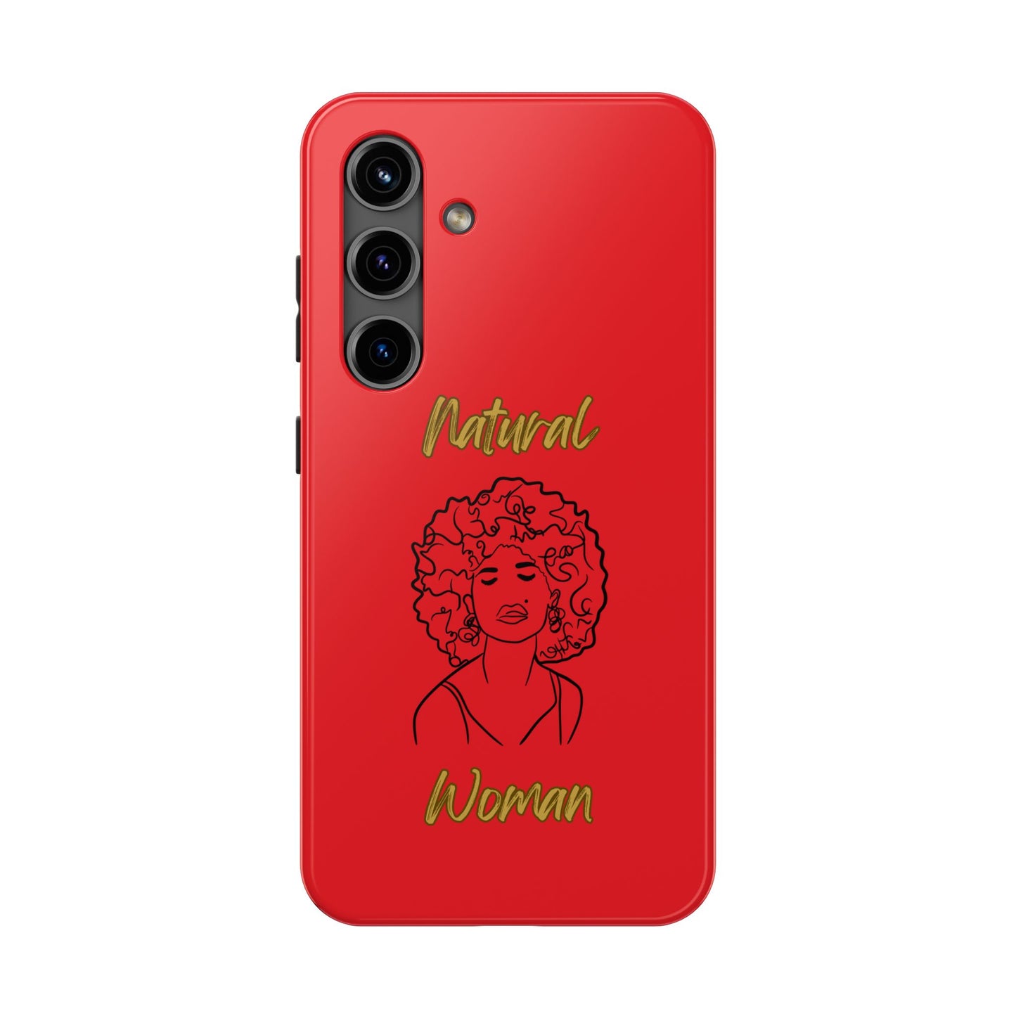 Natural Woman All About Me (BL)Tough Phone Cases RED