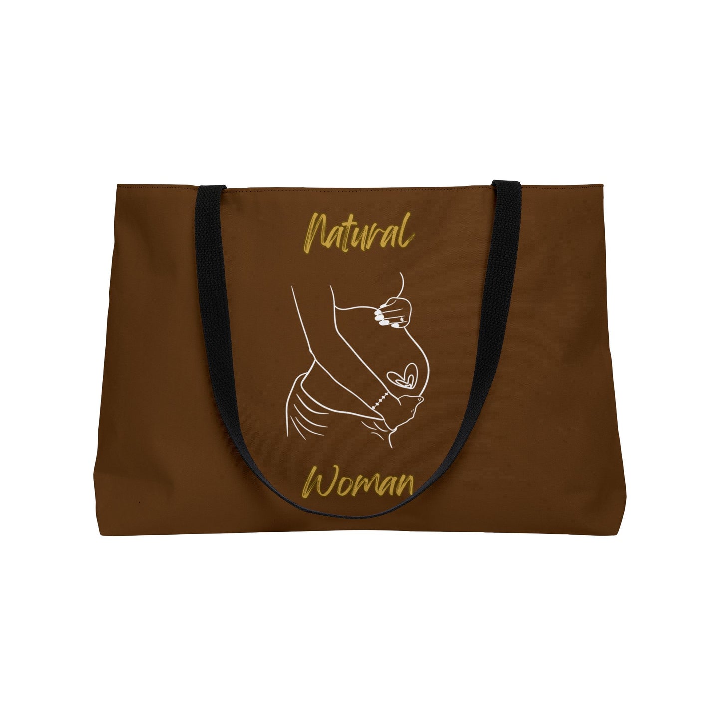 Natural Woman Loved In & Out (WL) Weekender Tote Bag BROWN