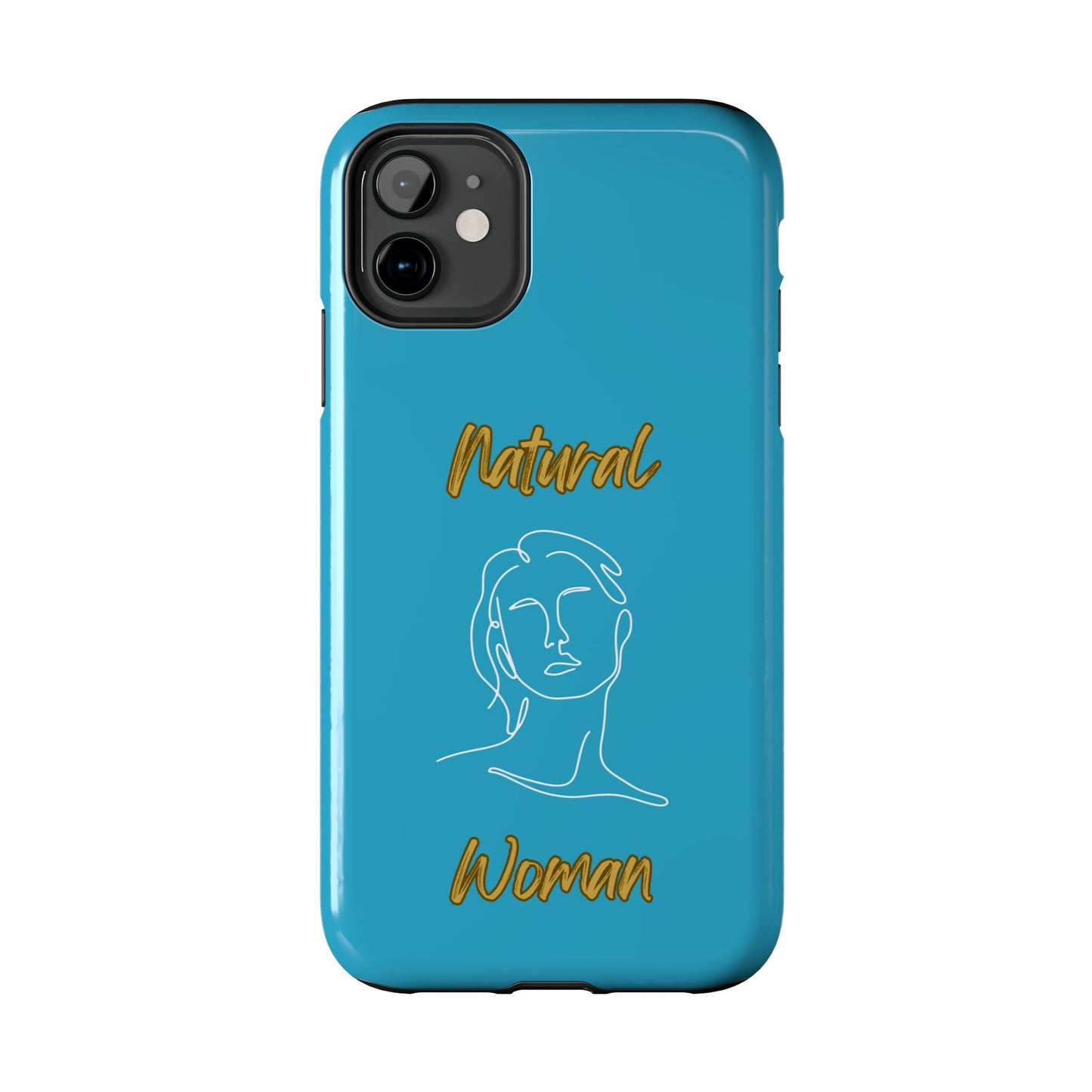 Natural Woman Hello (WL)Tough Phone Cases TURQUOISE