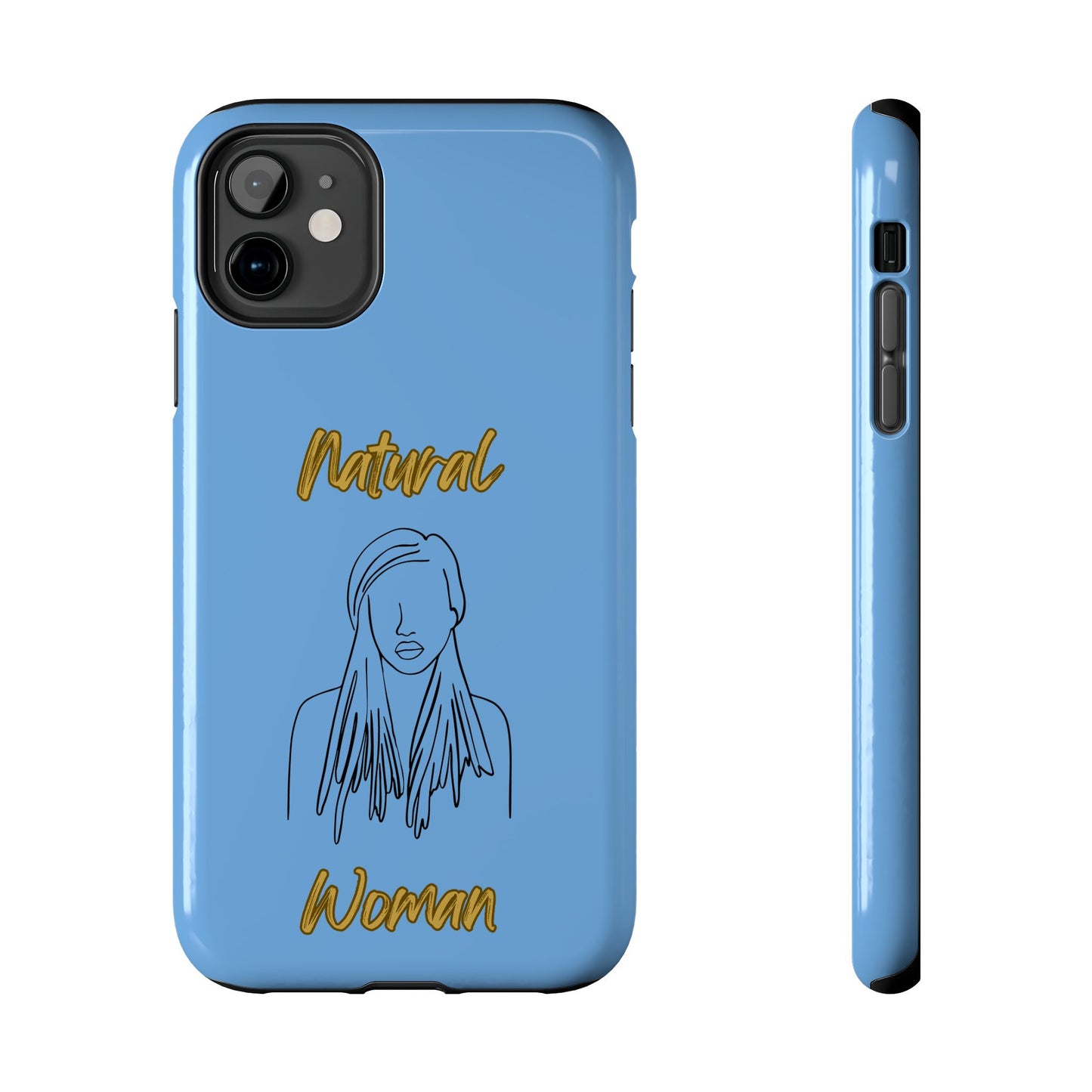Natural Woman Content (BL)Tough Phone Cases LIGHT BLUE