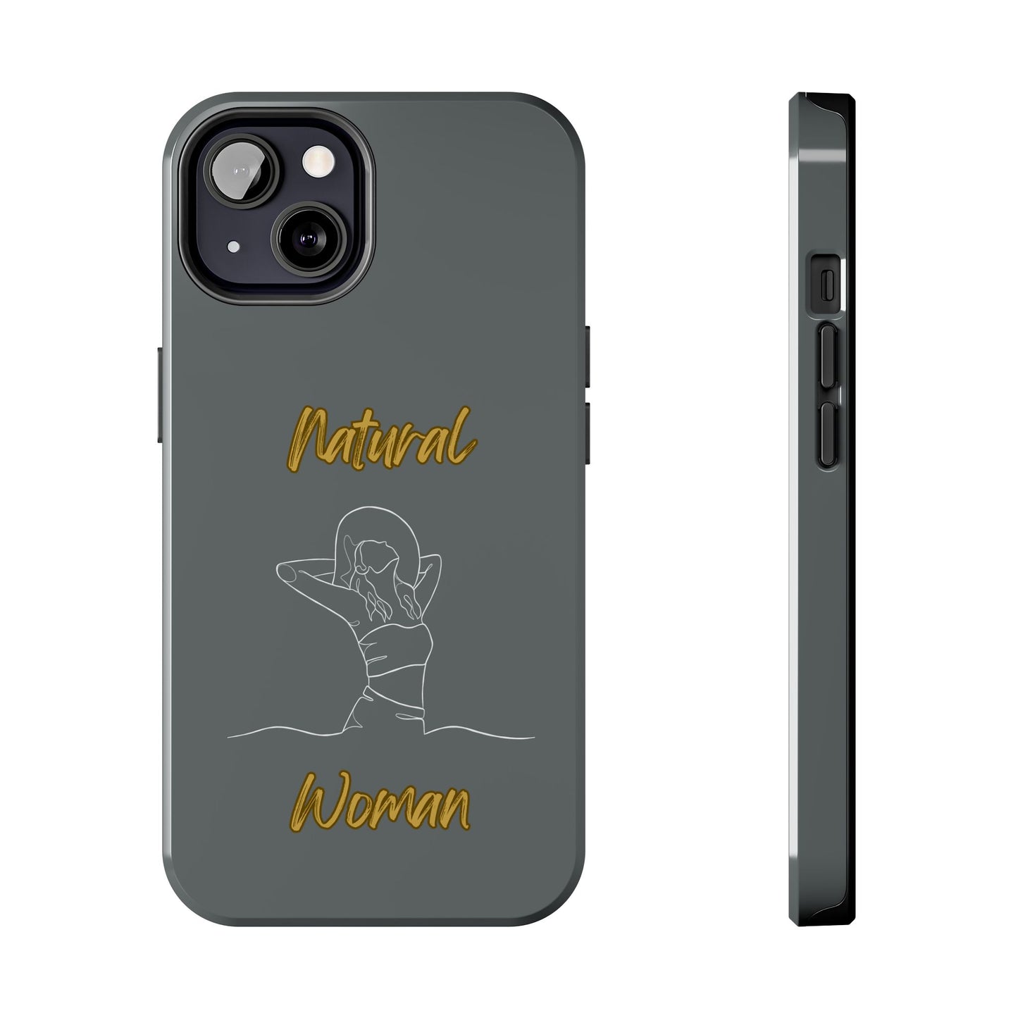 Natural Woman Sun Fun (WL)Tough Phone Cases DARK GREY