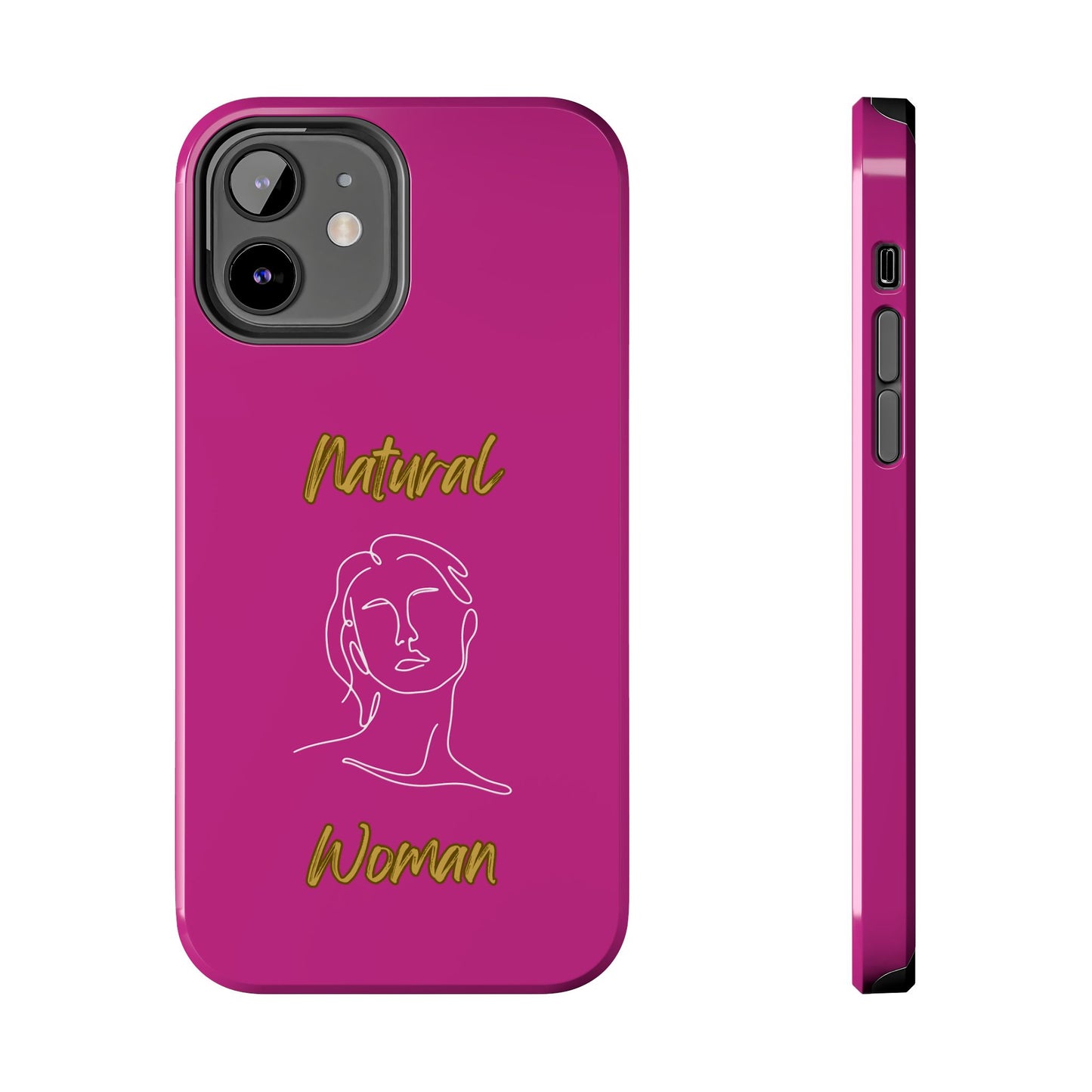 Natural Woman Hello (WL)Tough Phone Cases PINK