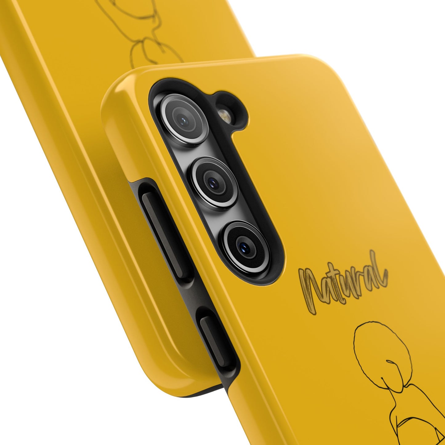 Natural Woman Sho Nuff (BL)Tough Phone Cases YELLOW
