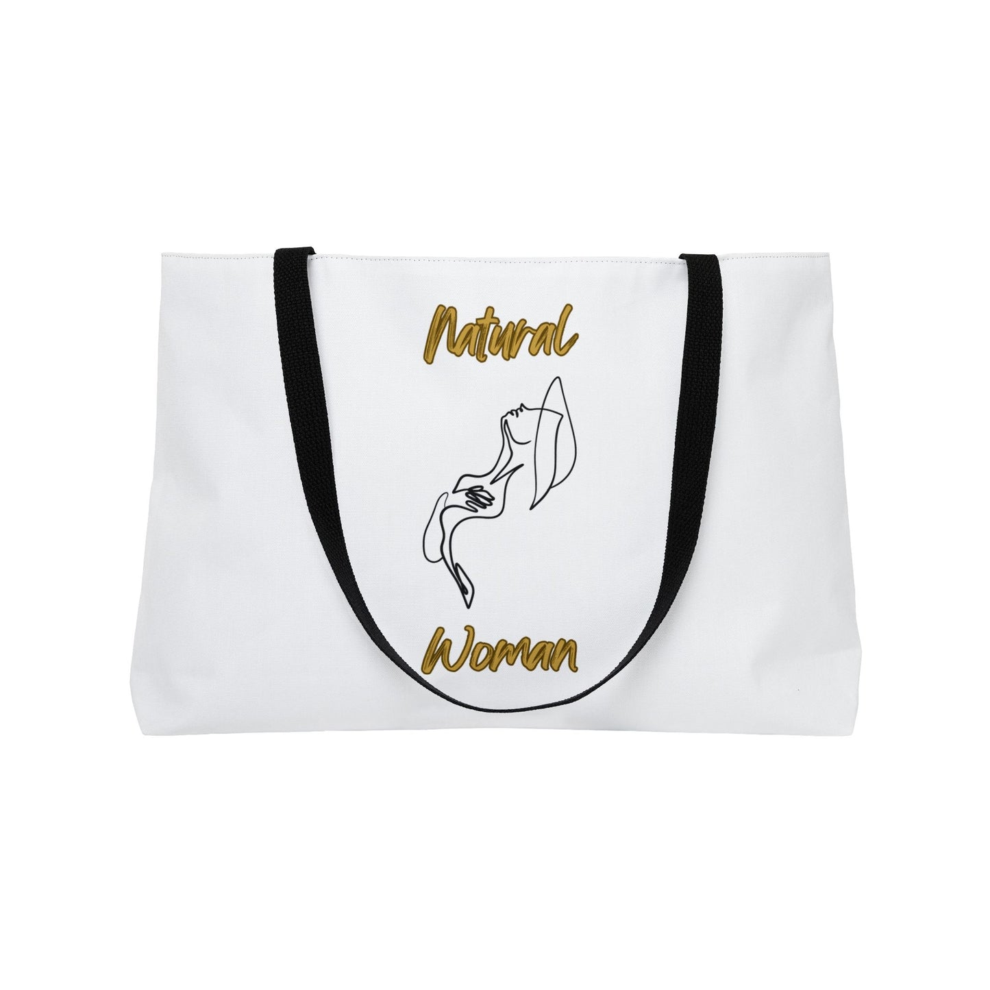 Natural Woman Free (BL) Weekender Tote Bag WHITE