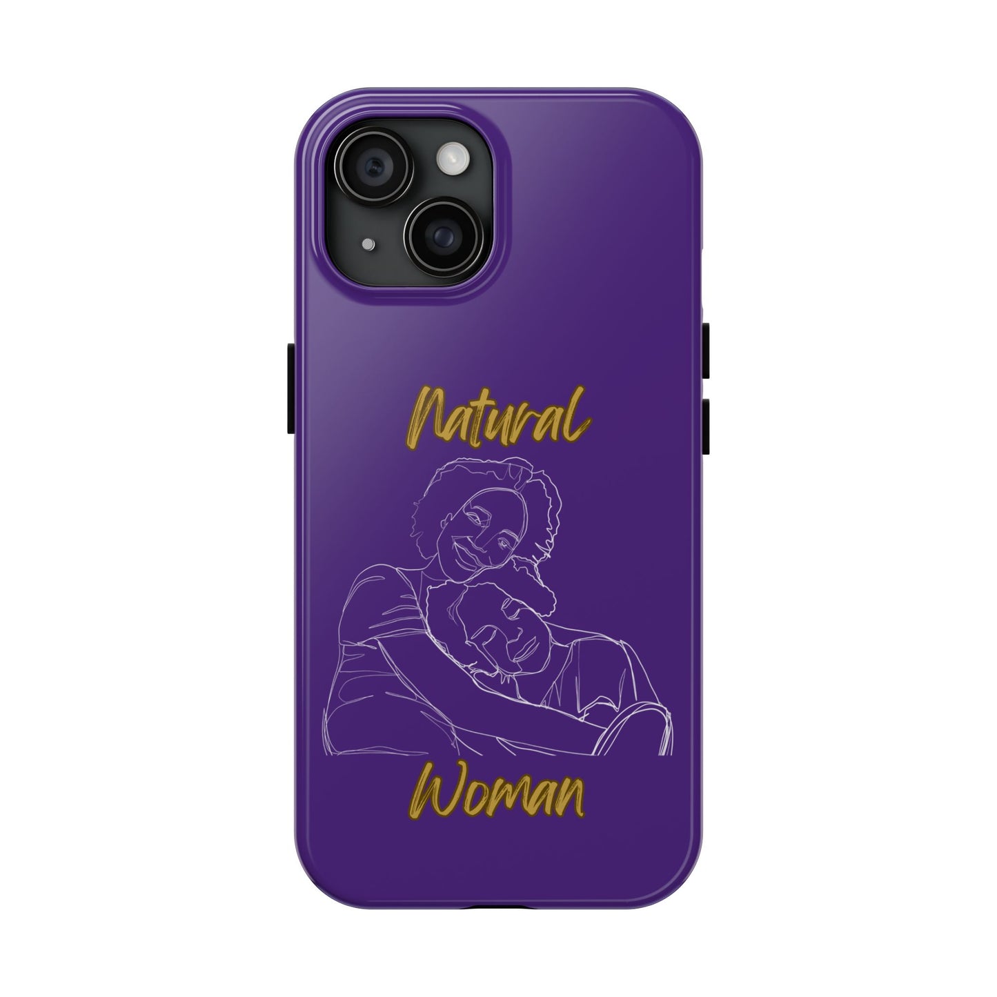 Natural Woman Loving Embrace (WL)Tough Phone Cases PURPLE
