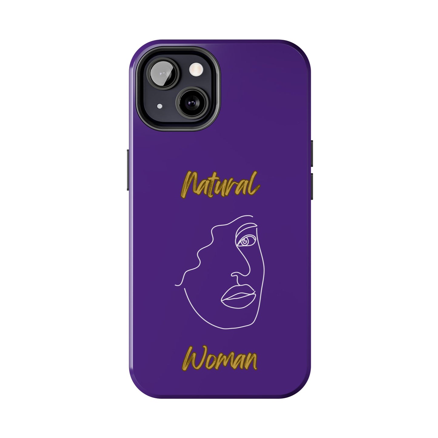 Natural Woman Peekaboo (WL)Tough Phone Cases PURPLE