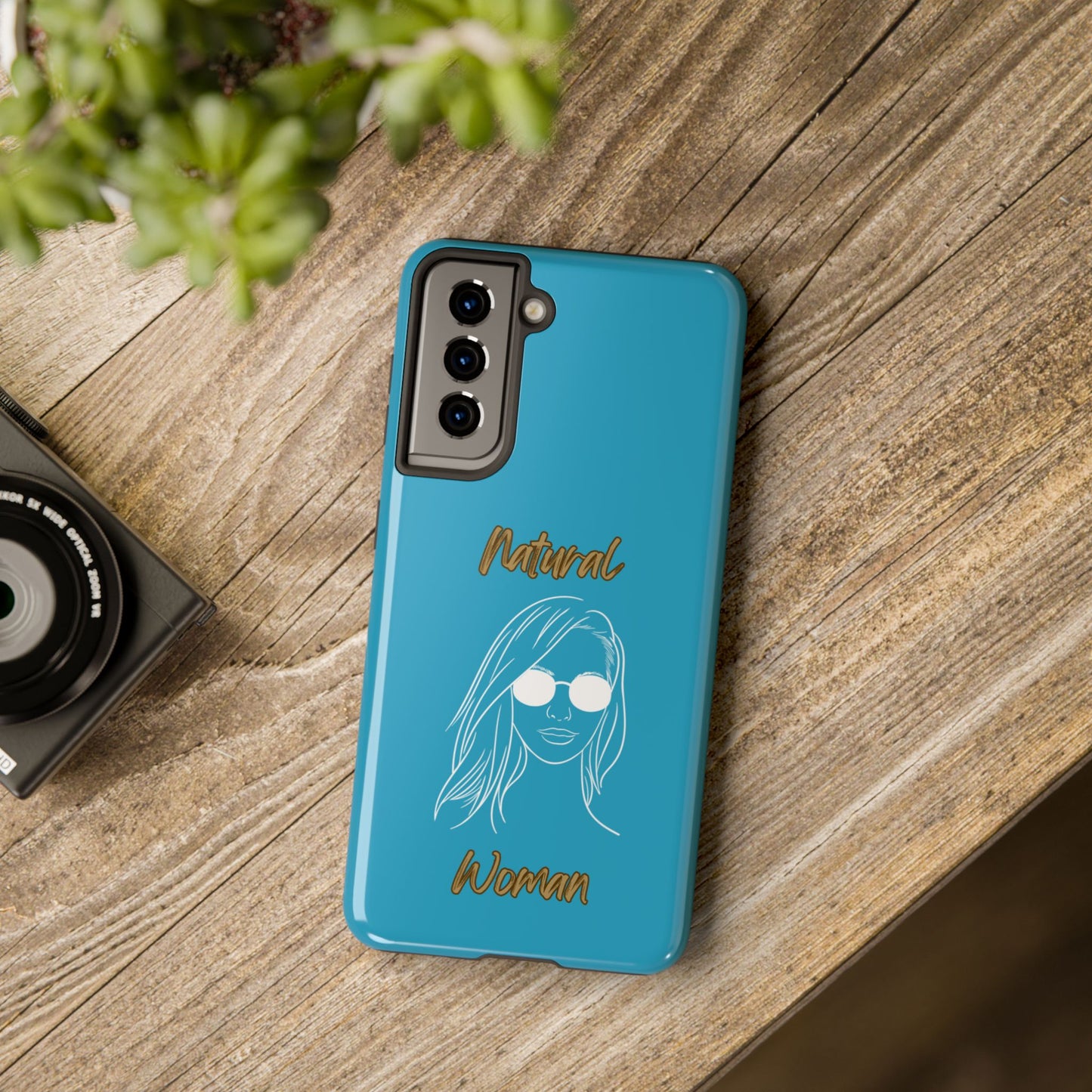 Natural Woman Shades (WL)Tough Phone Cases TURQUOISE