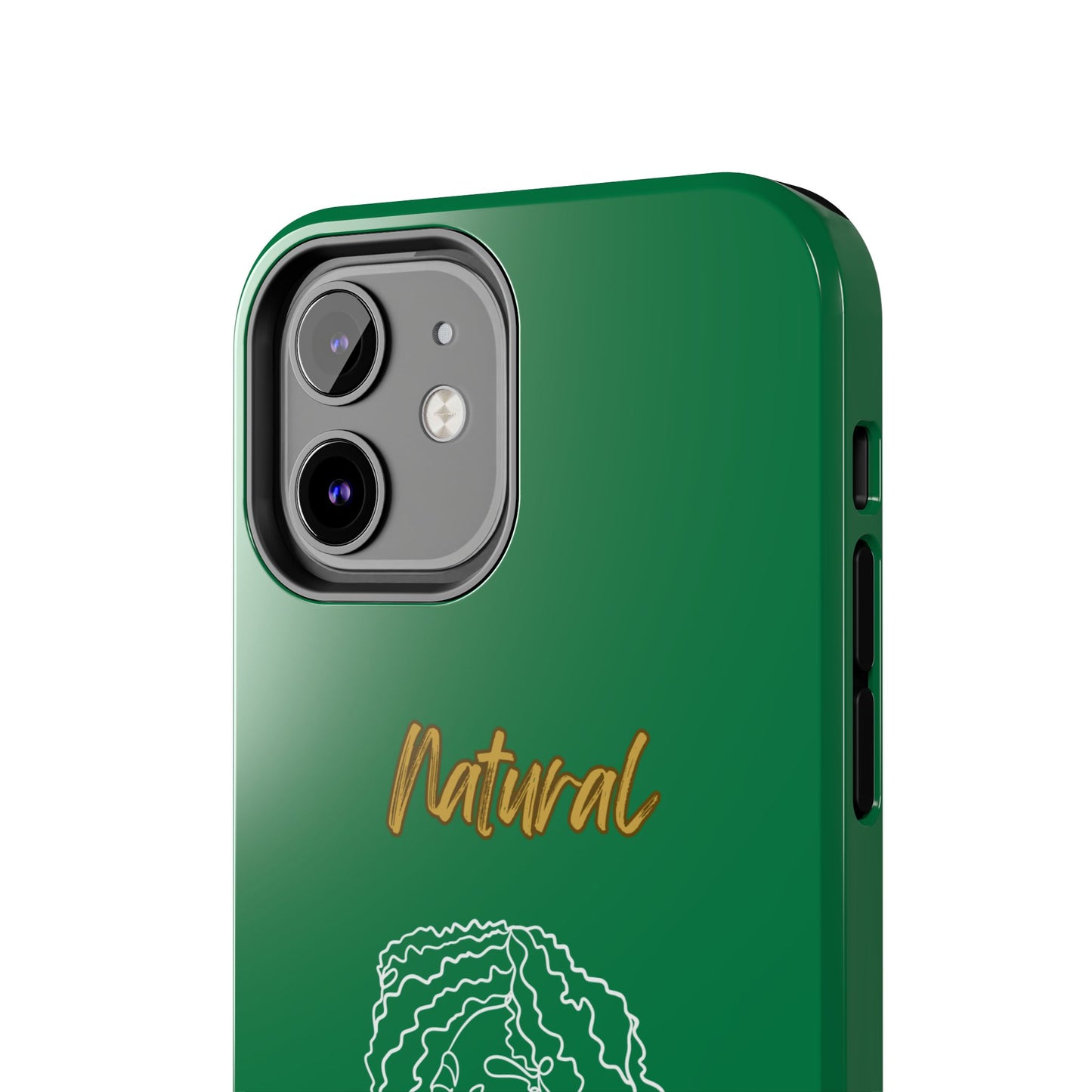 Natural Woman Naturally Me (WL)Tough Phone Cases DARK GREEN