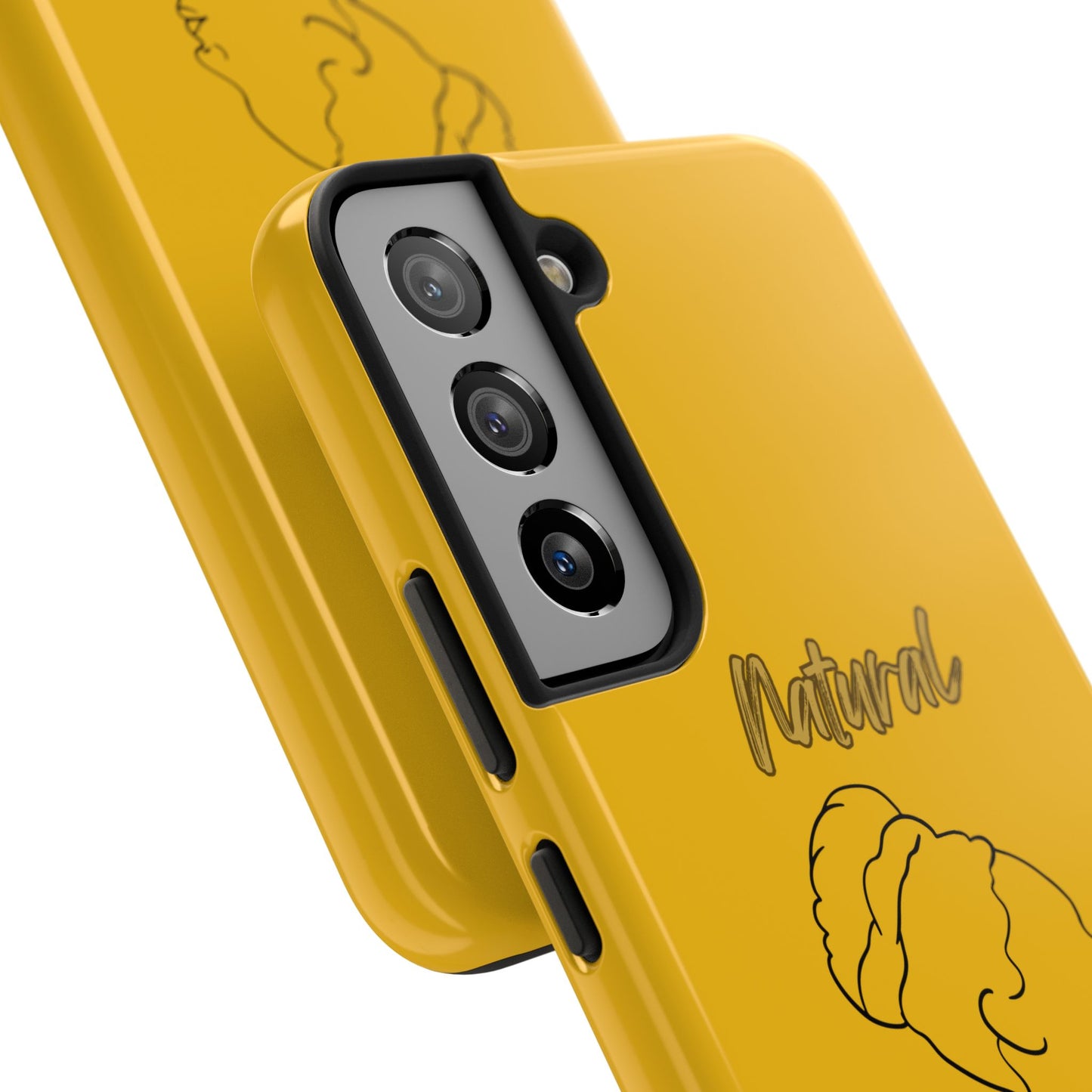 Natural Woman Mixed (BL)Tough Phone Cases YELLOW