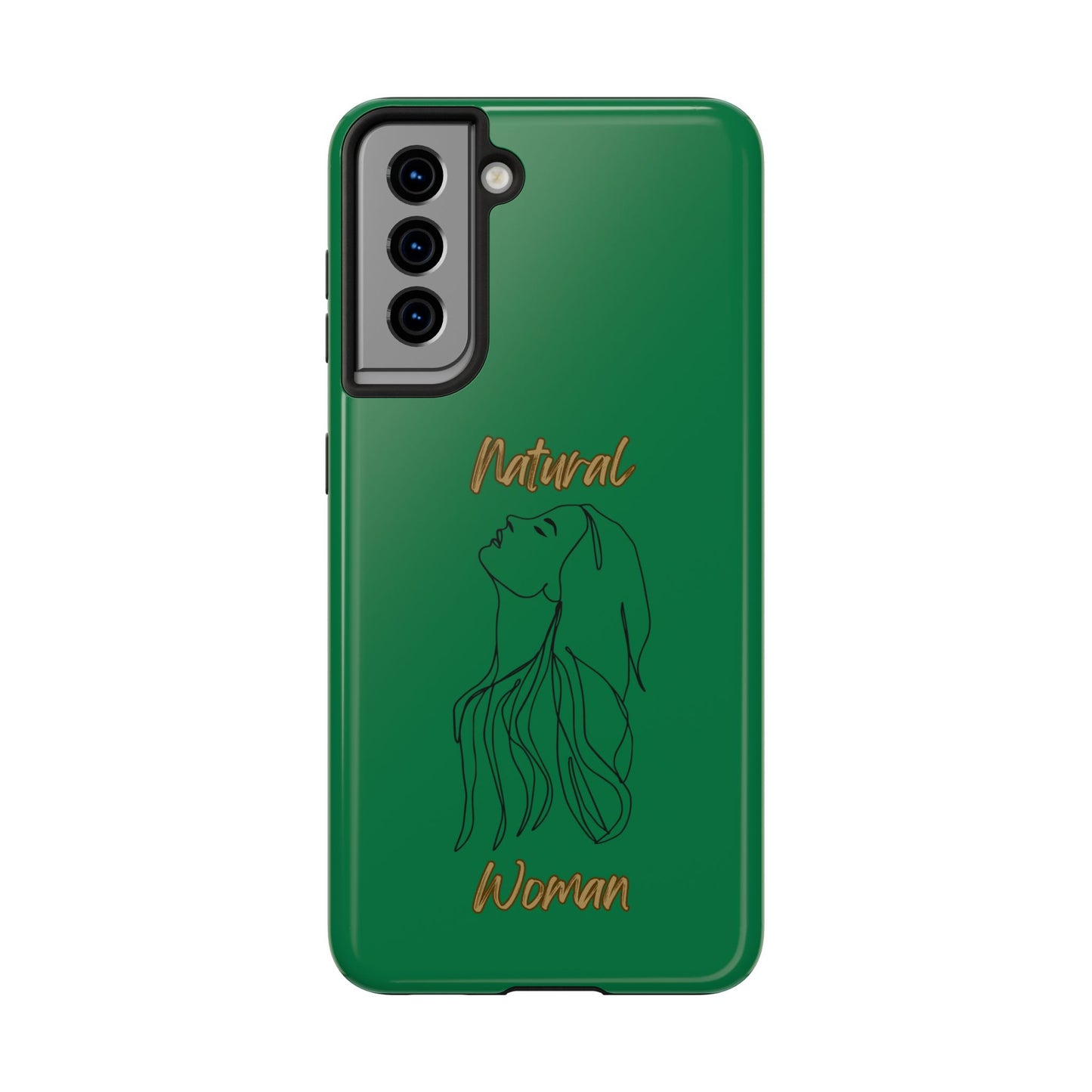 Natural Woman Appreciation (BL) Tough Phone Cases DARK GREEN