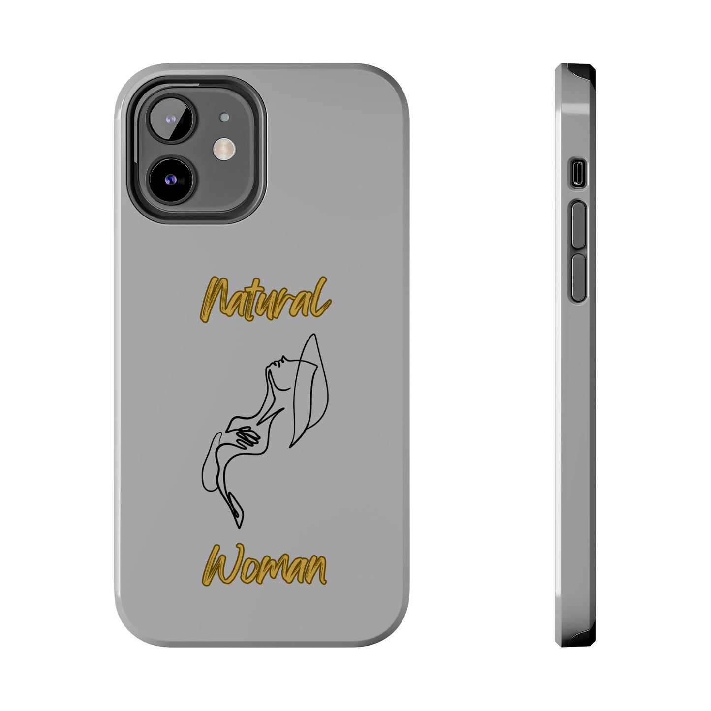 Natural Woman Free (BL)Tough Phone Cases LIGHT GREY