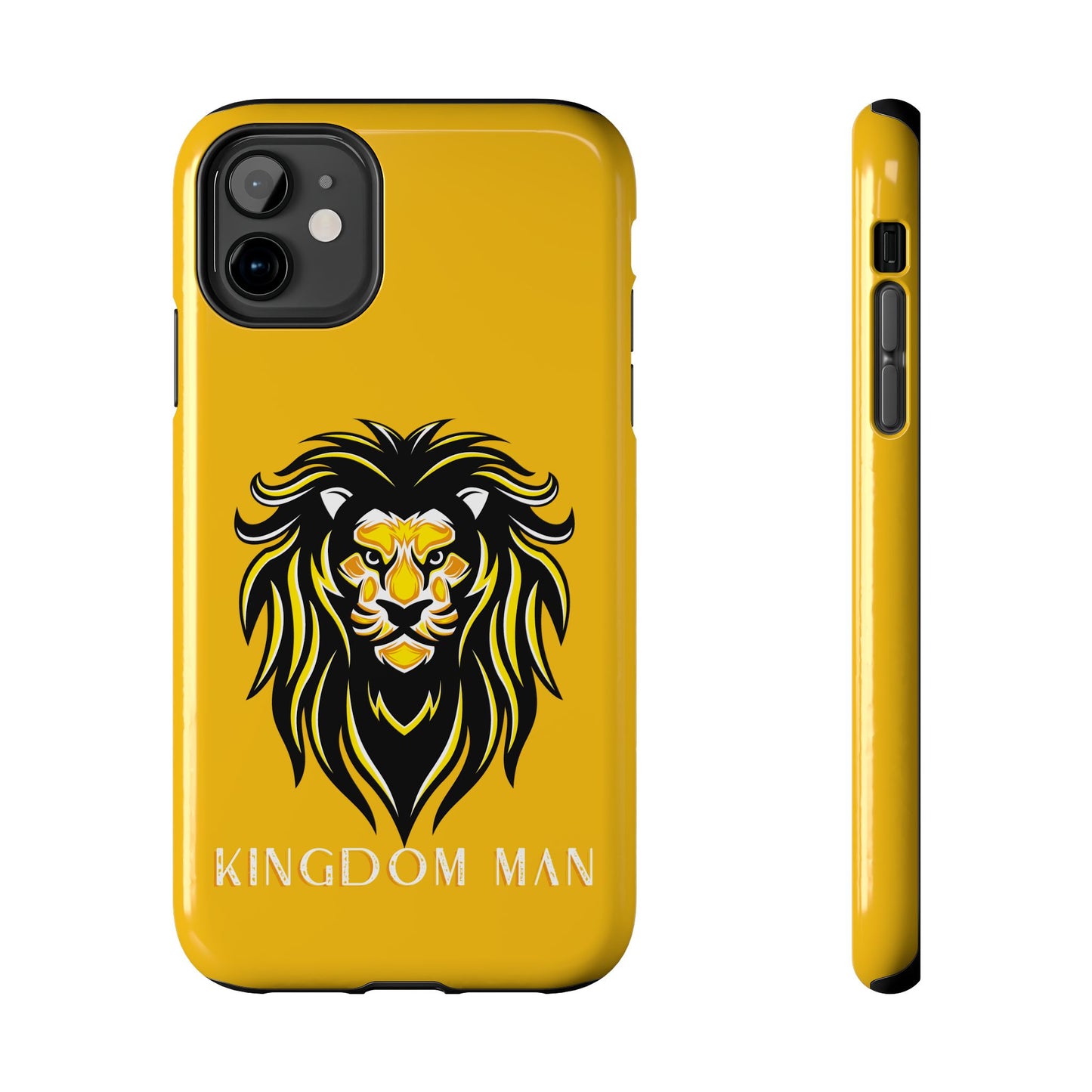 Kingdom Man (White-Gold Label) Tough Phone Case YELLOW