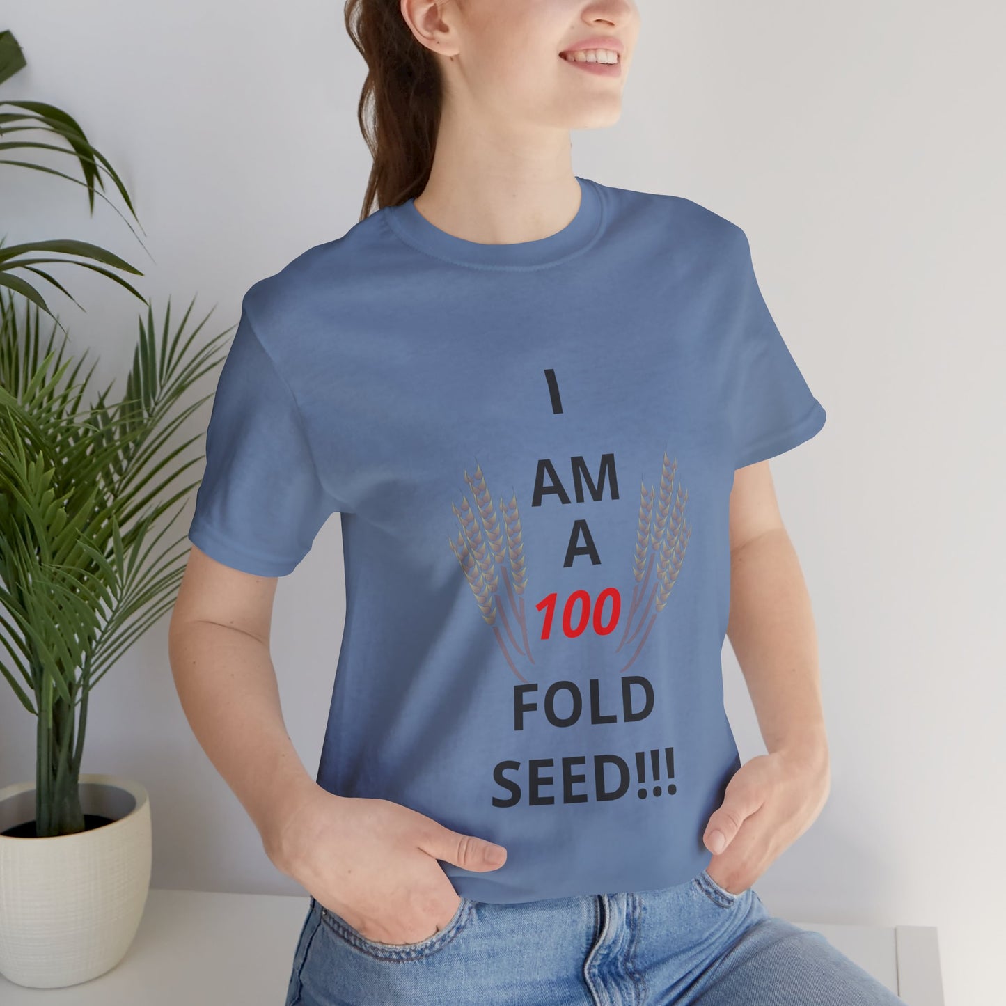100-FOLD SEED (BL) T-Shirt