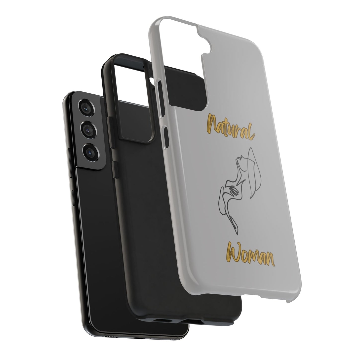 Natural Woman Free (BL)Tough Phone Cases LIGHT GREY