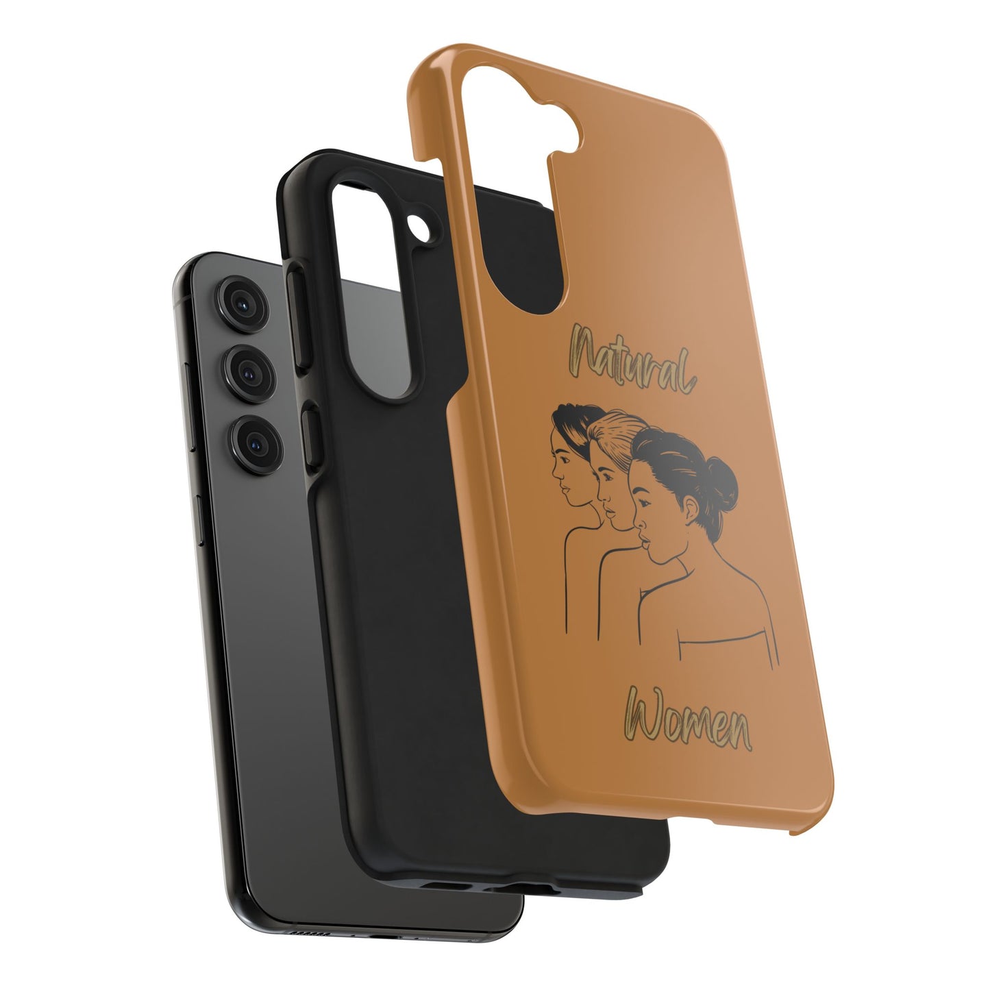 Natural Women United Friends (BL)Tough Phone Cases LIGHT BROWN