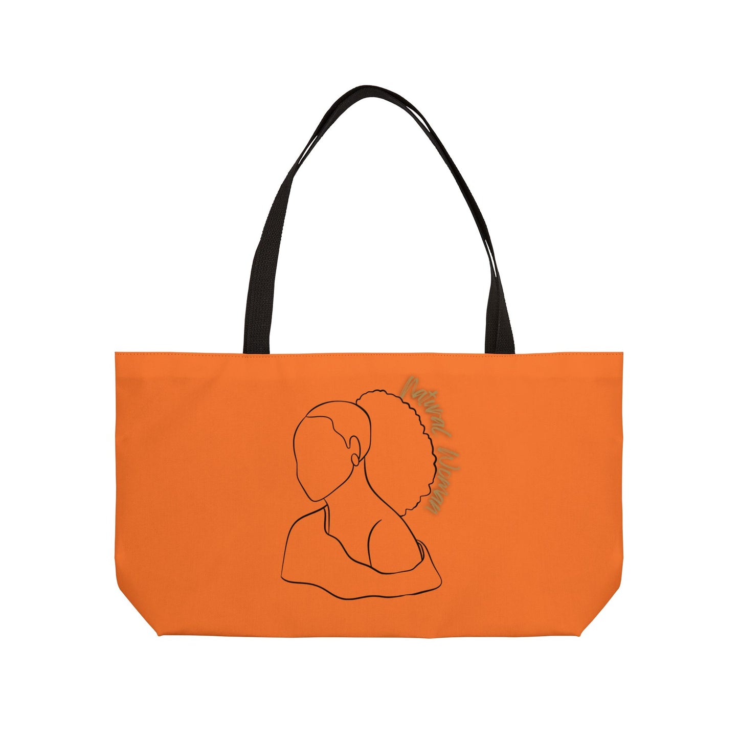 Natural Woman Behind Head (BL) Weekender Tote Bag CRUSTA