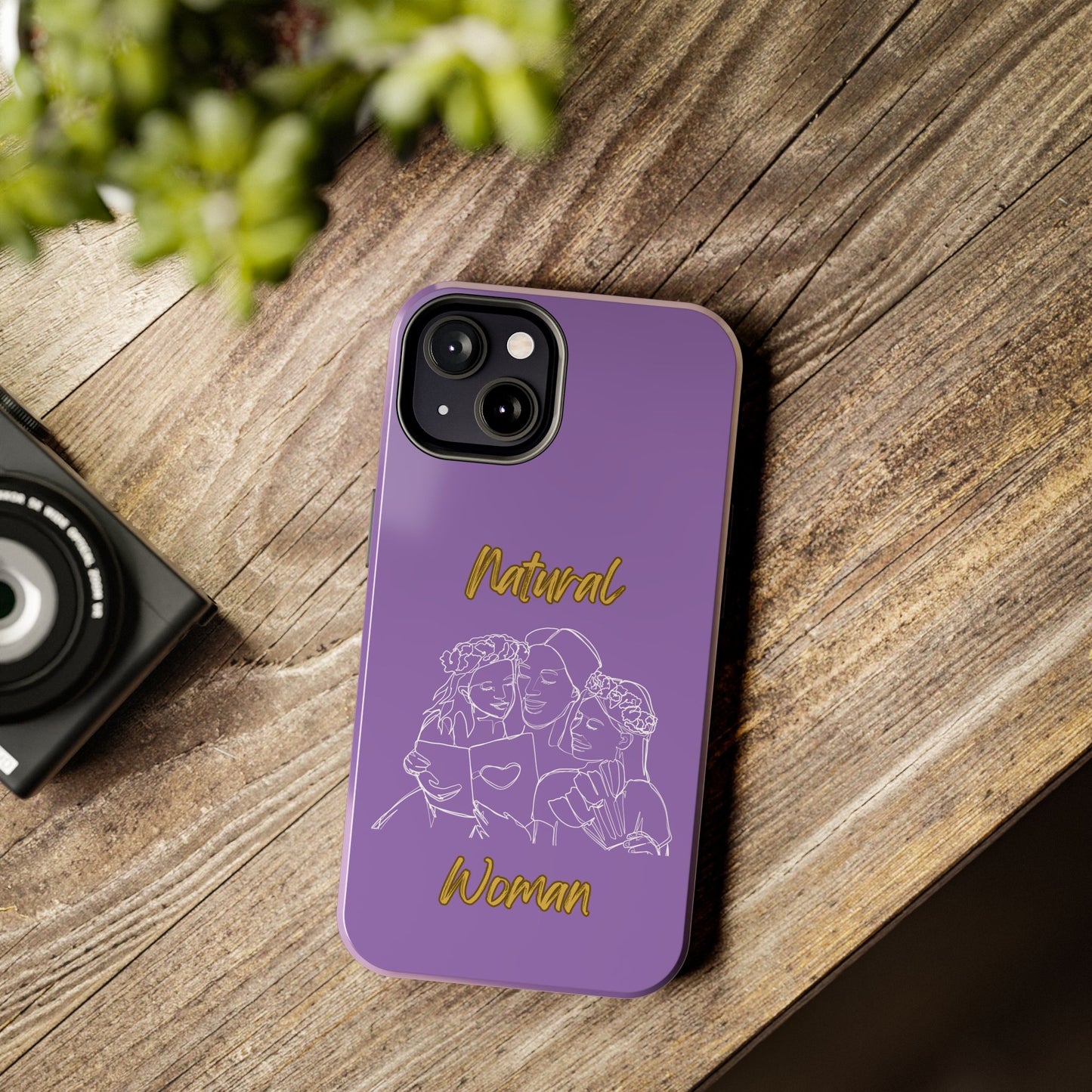 Natural Woman Me & My Girls (WL)Tough Phone Cases LIGHT PURPLE