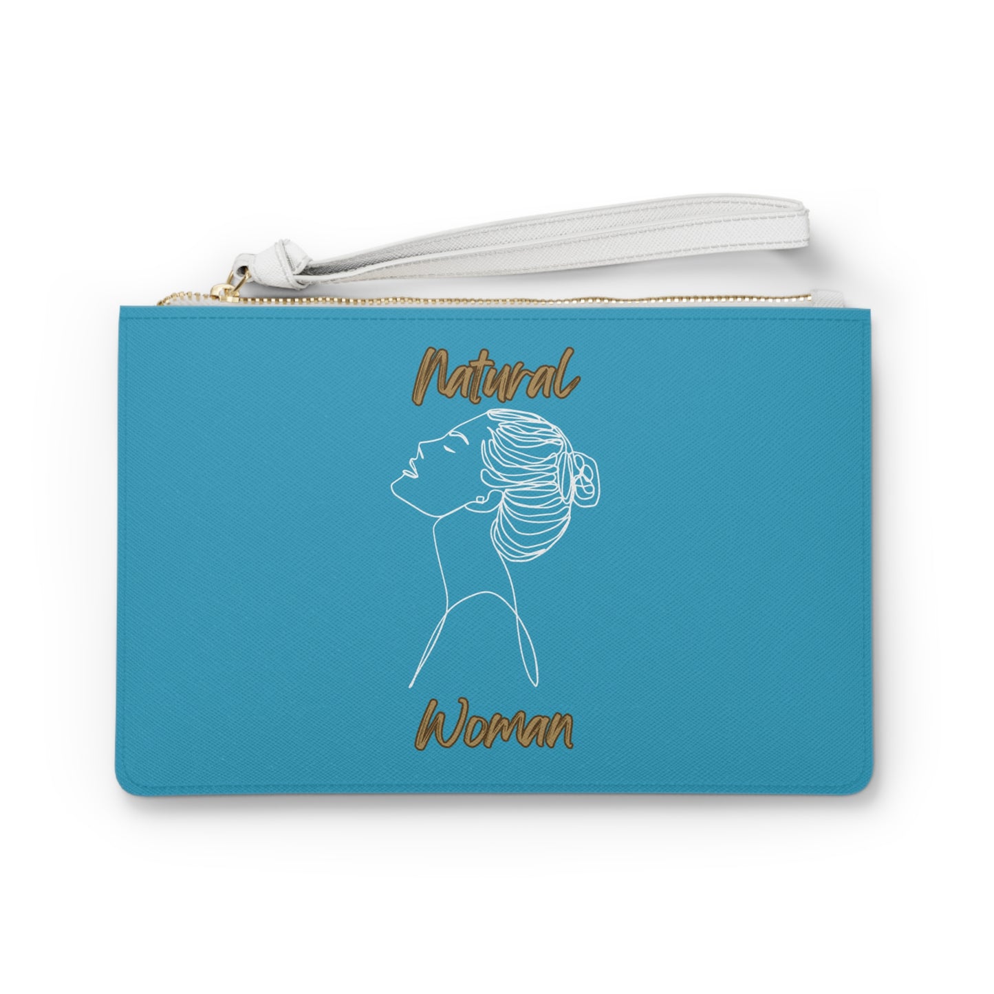 Natural Woman Wet Bun (WL) Clutch Bag TURQUOISE
