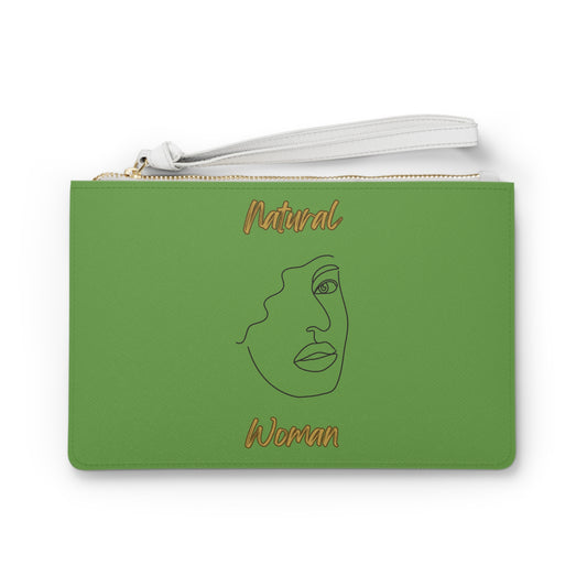 Natural Woman Peekaboo (BL) Clutch Bag GREEN