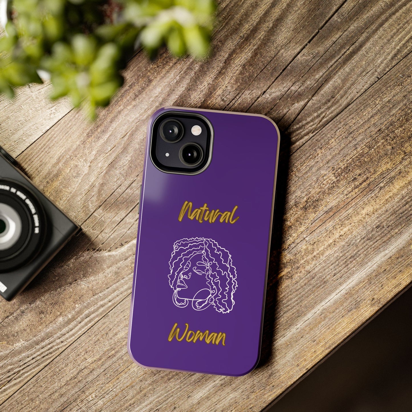 Natural Woman Naturally Me (WL)Tough Phone Cases PURPLE