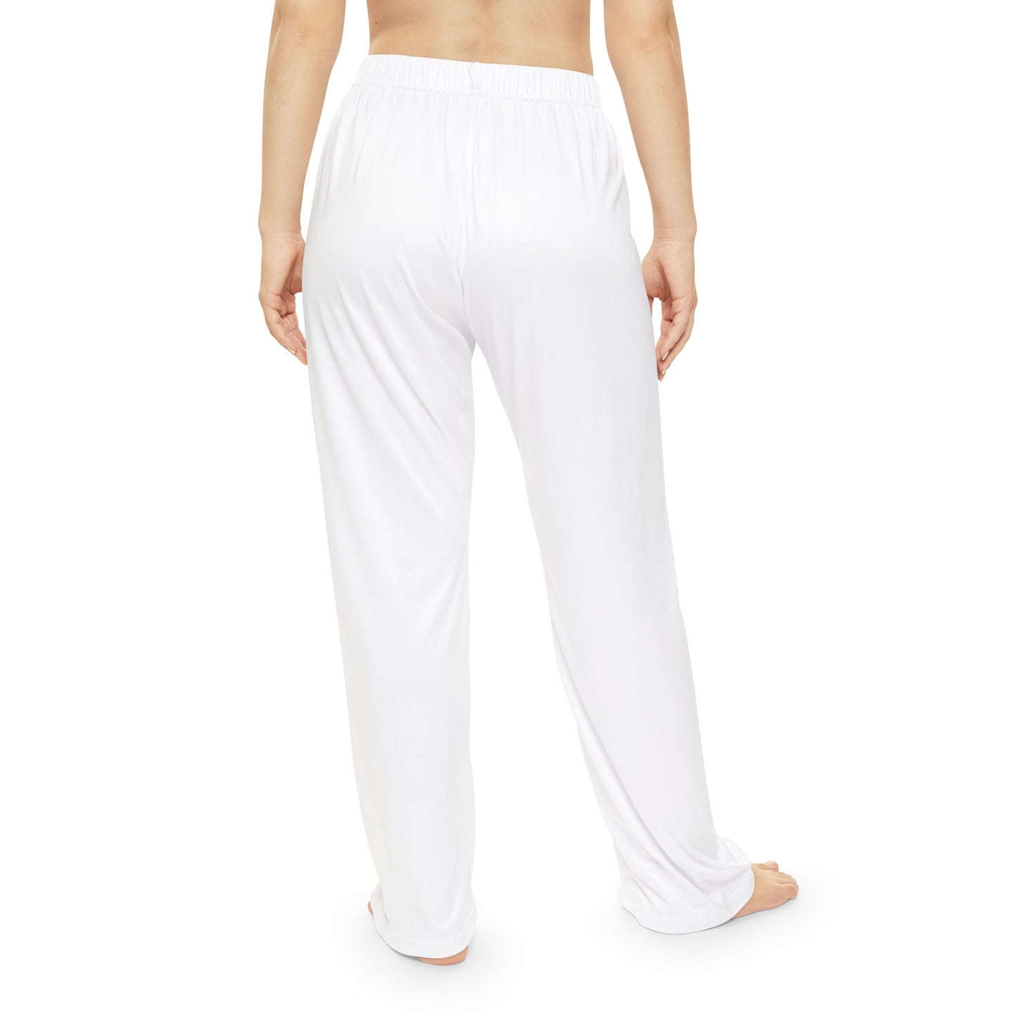 Natural Woman Shades (BL) Women's Pajama Pants WHITE