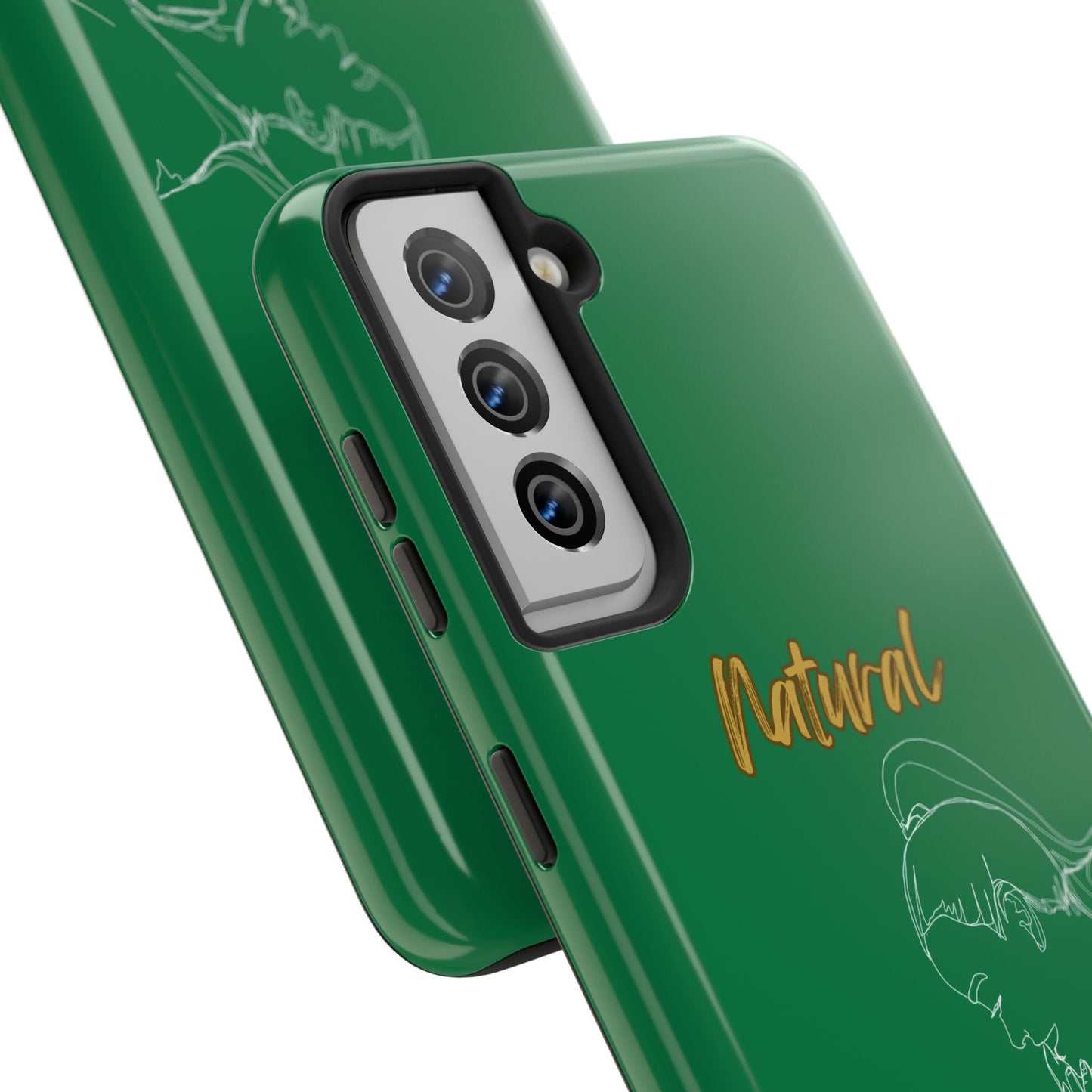 Natural Woman New Life (WL)Tough Phone Cases DARK GREEN