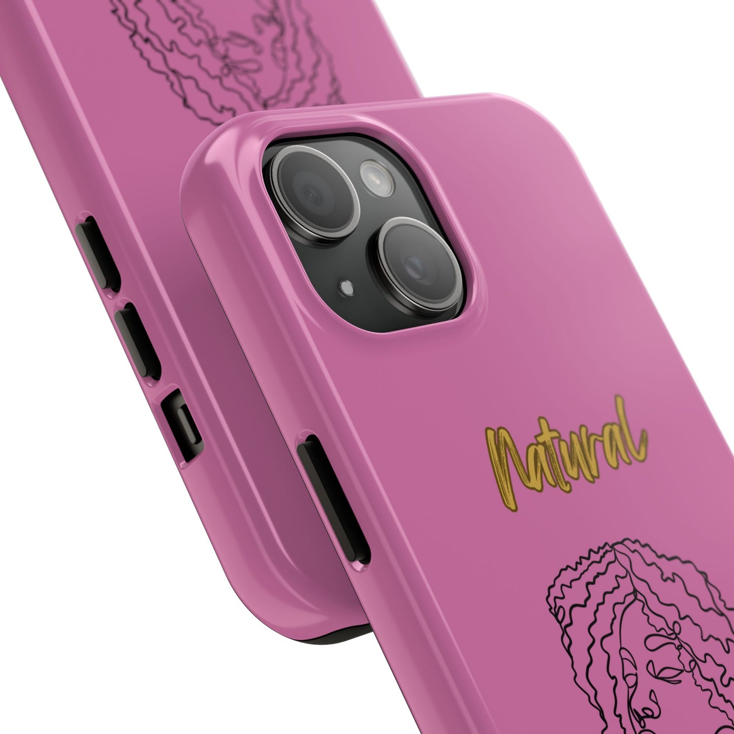 Natural Woman Naturally Me (BL)Tough Phone Cases LIGHT PINK
