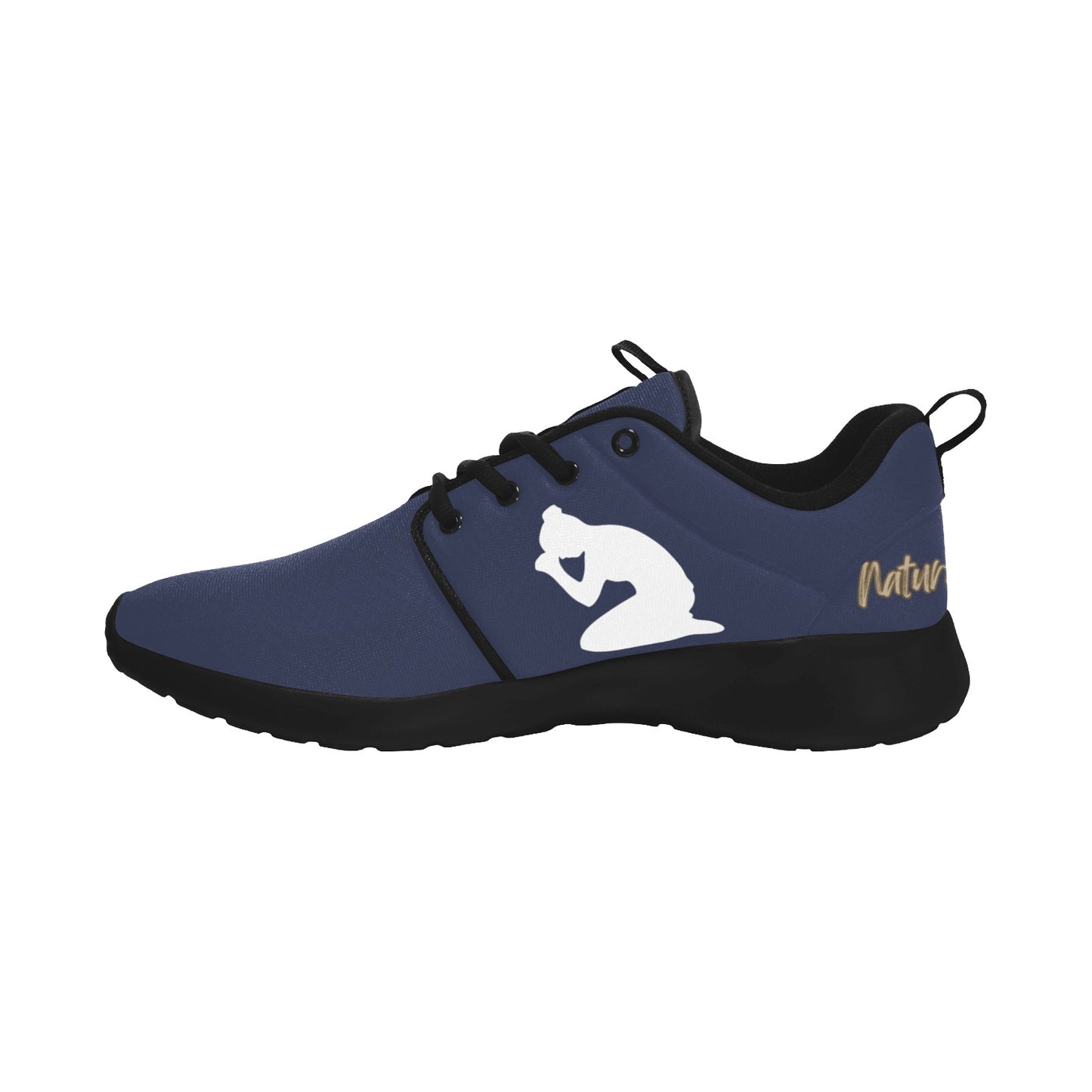 Natural Woman PRAY (WL) ROYAL w/ Black Sole Sneakers