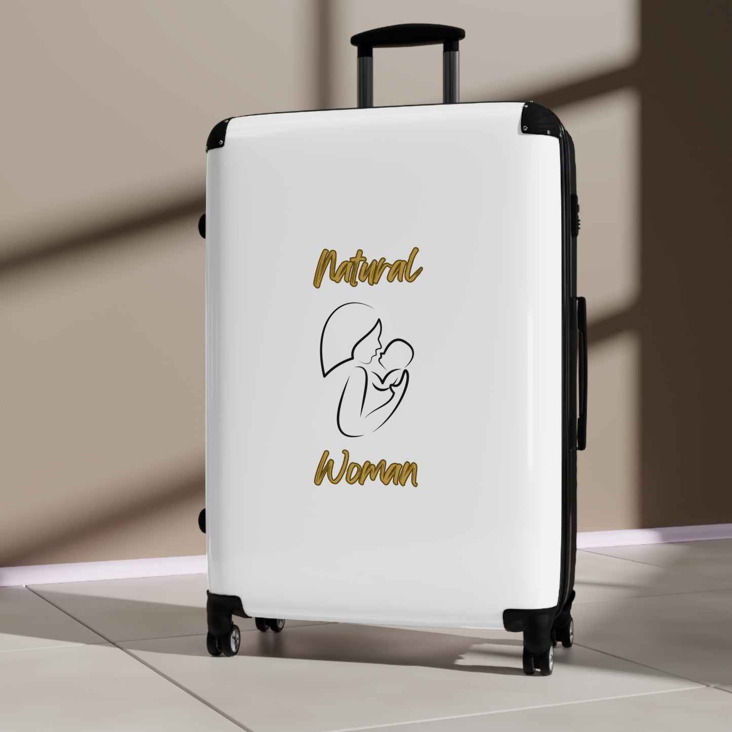 Natural Woman Long Awaited (BL) Suitcase WHITE