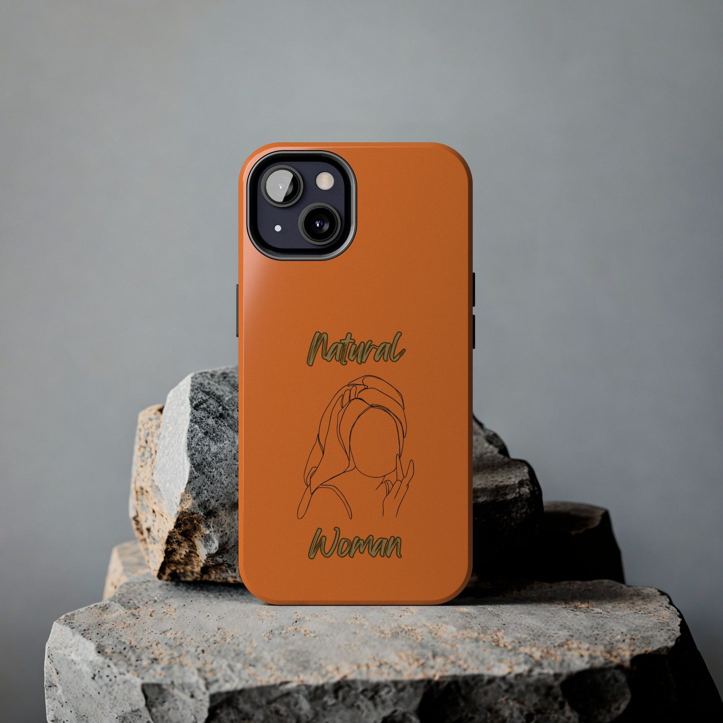 Natural Woman Towel Wrapped (BL)Tough Phone Cases CRUSTA
