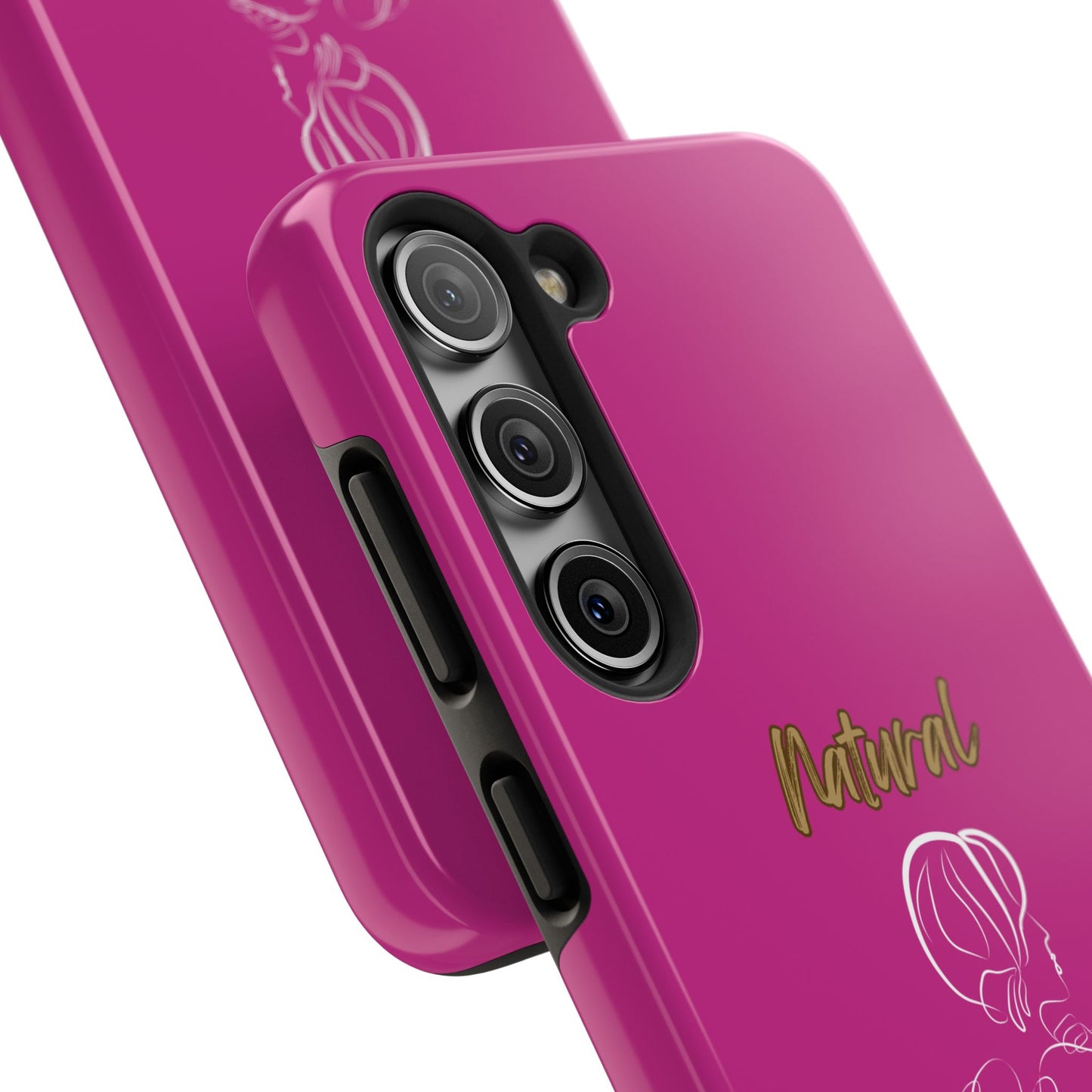 Natural Woman Back (WL)Tough Phone Cases PINK