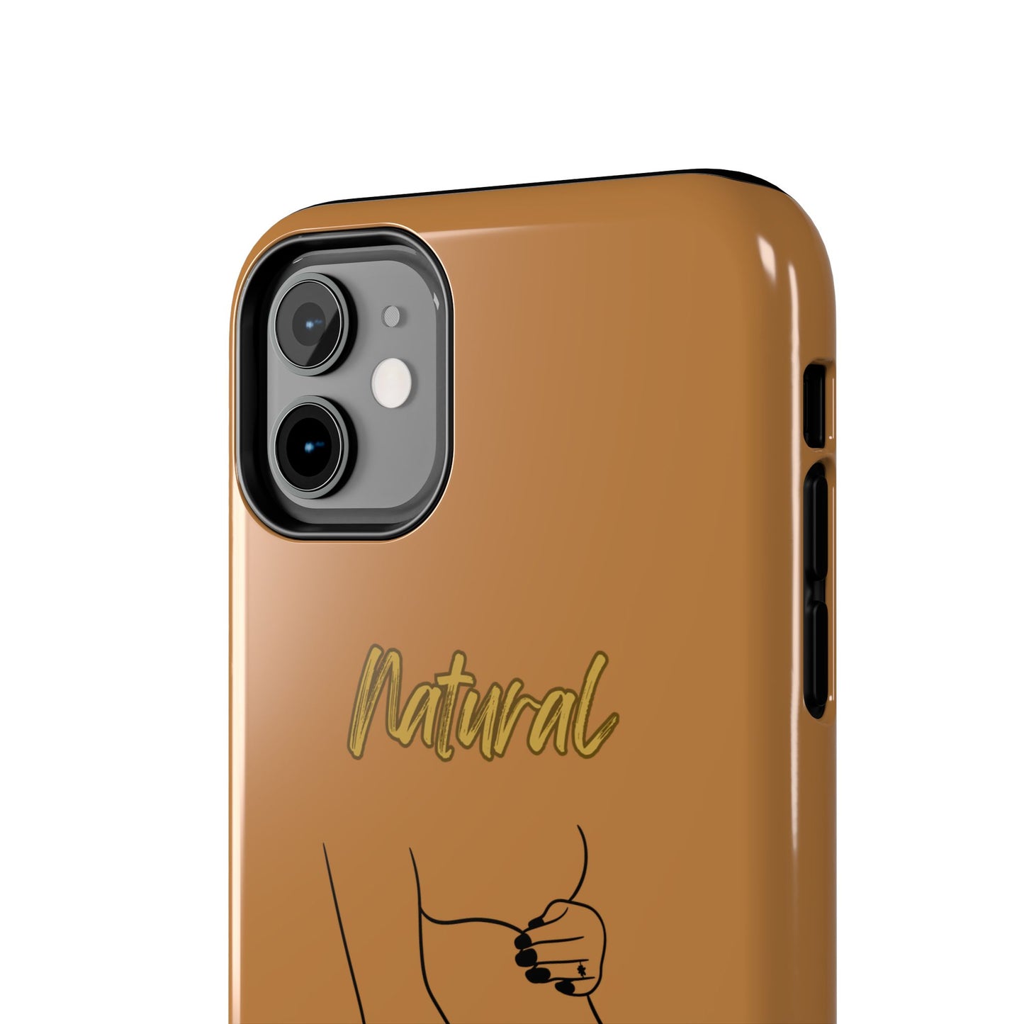 Natural Woman Loved In & Out (BL)Tough Phone Cases LIGHT BROWN