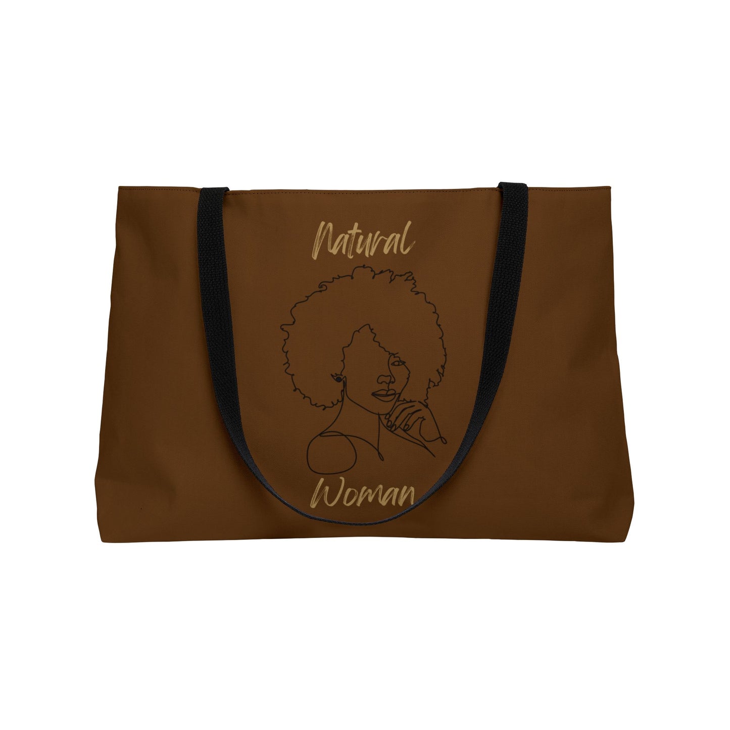 Natural Woman The Look (BL) Weekender Tote Bag BROWN