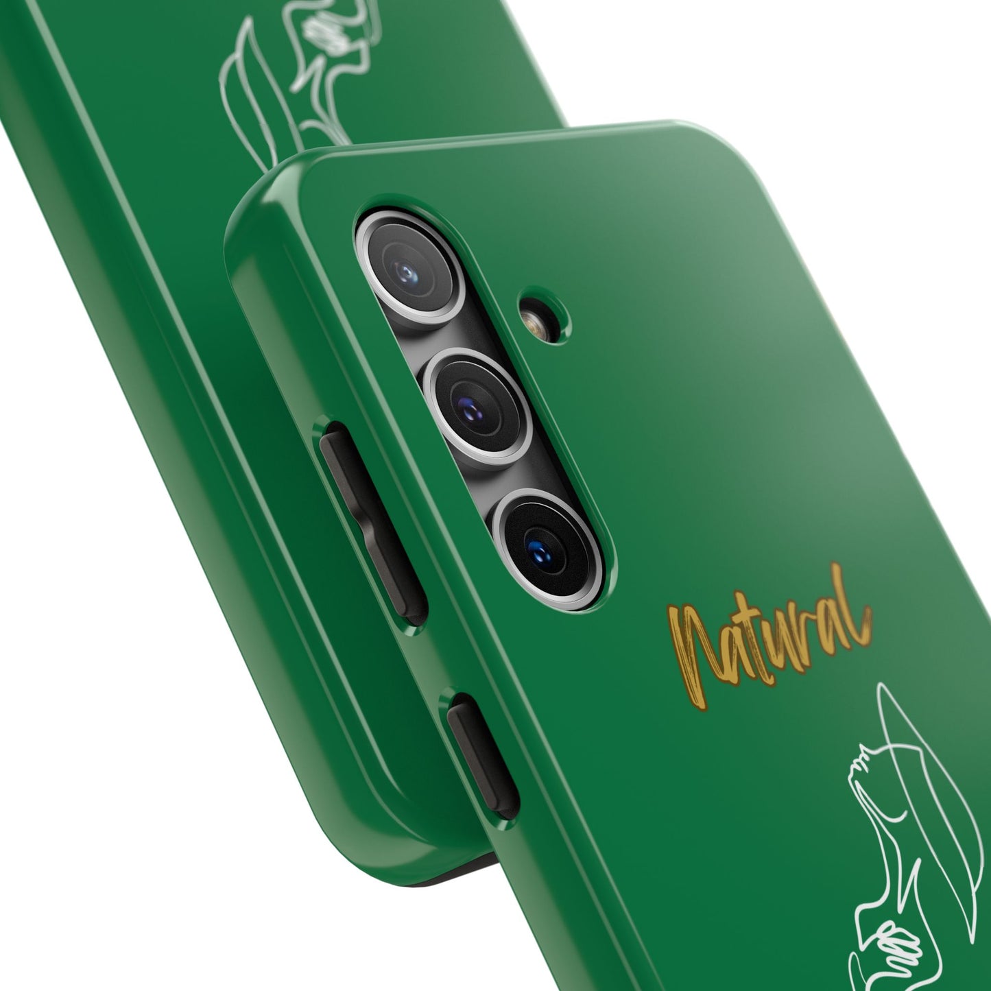 Natural Woman Free (WL)Tough Phone Cases DARK GREEN